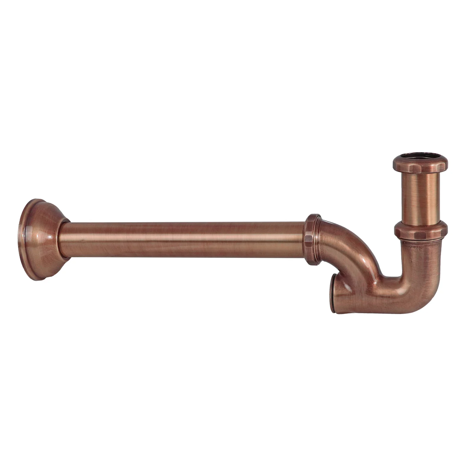 Kronenbach Röhrensiphon 5/4" mit Reinigungsöffnungen