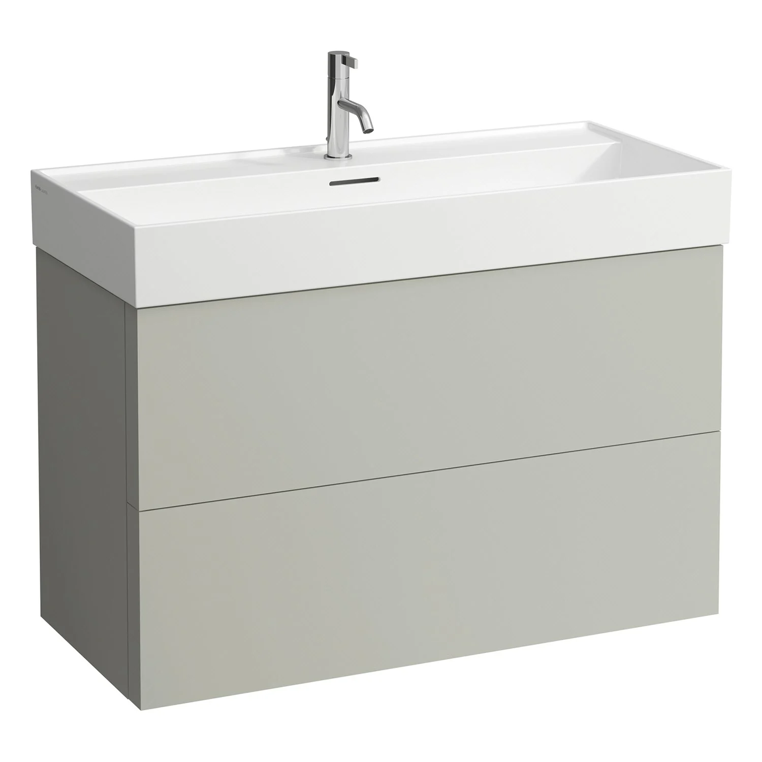 LAUFEN Kartell Waschtischunterbau 98,5 cm mit 2 Auszügen