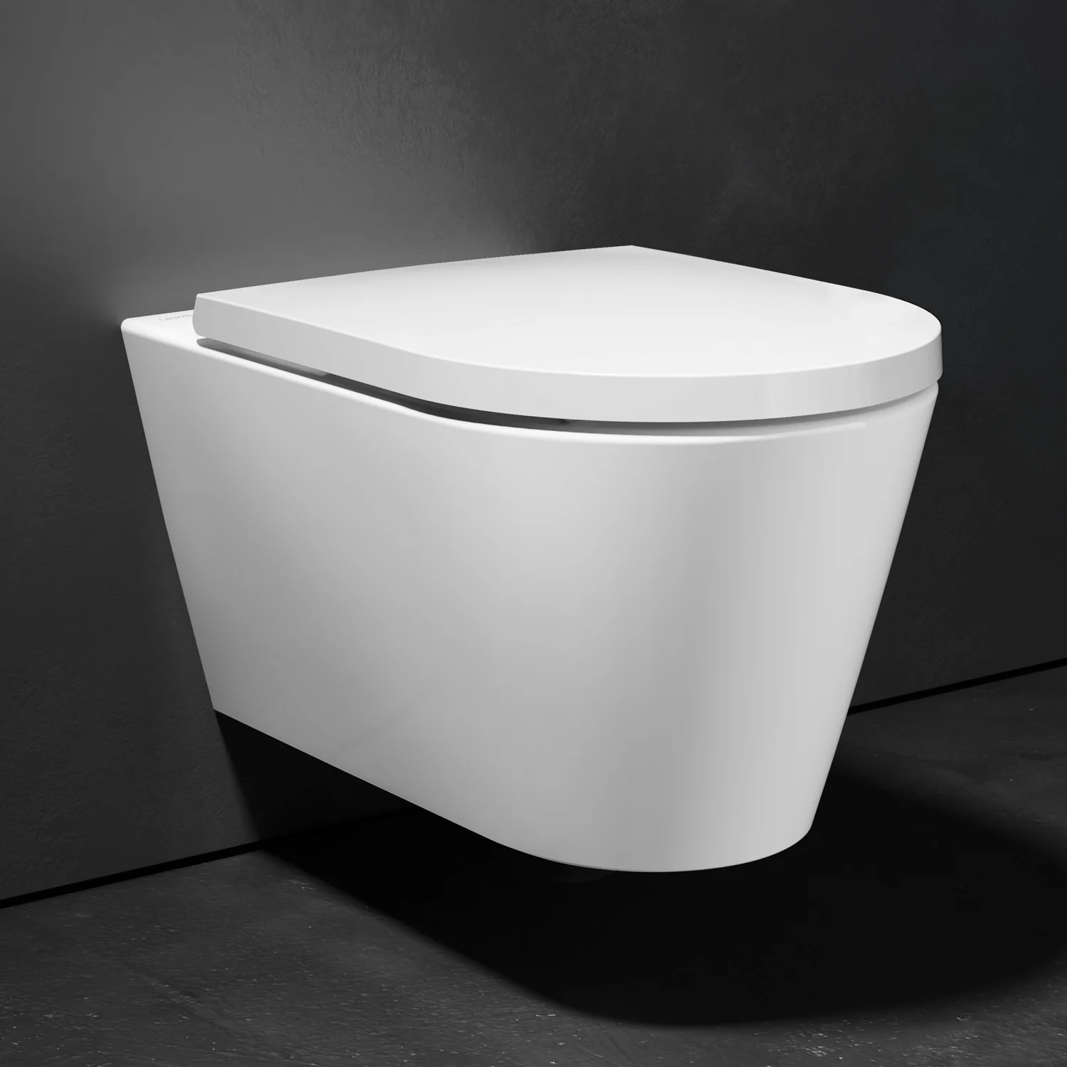 LAUFEN Kartell spülrandloses Wand-WC, SilentFlush, EasyFit