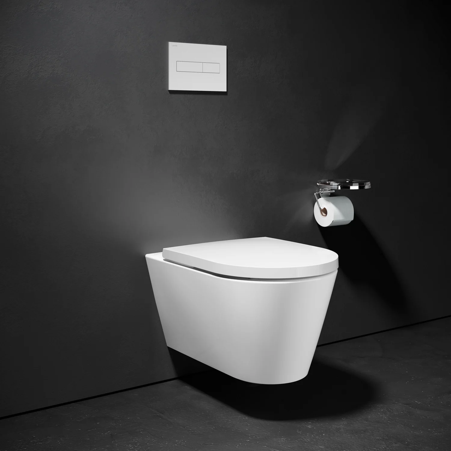 LAUFEN Kartell spülrandloses Wand-WC, SilentFlush, EasyFit Bild 13