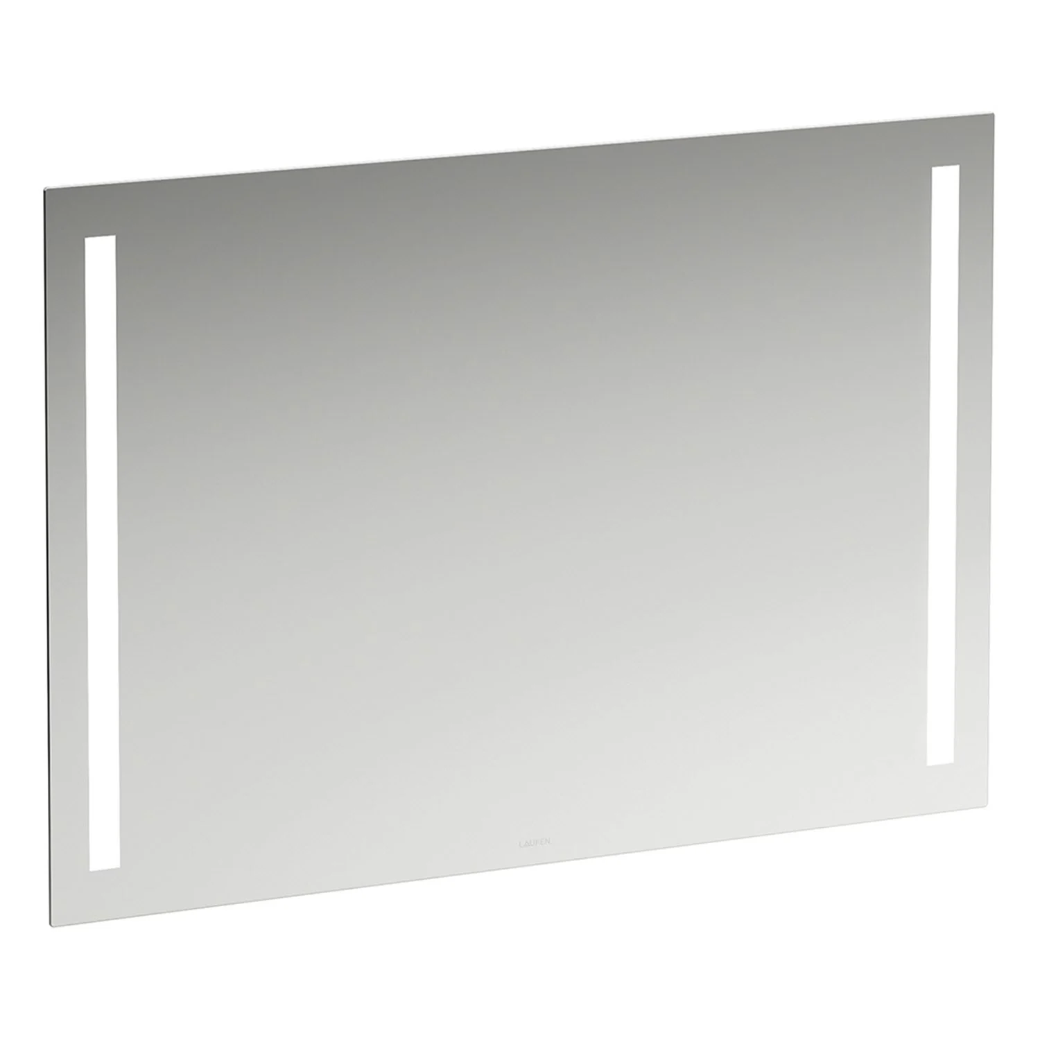 LAUFEN LANI Badspiegel mit 2 vertikal integrierten LED-Lichtelementen in 100 cm