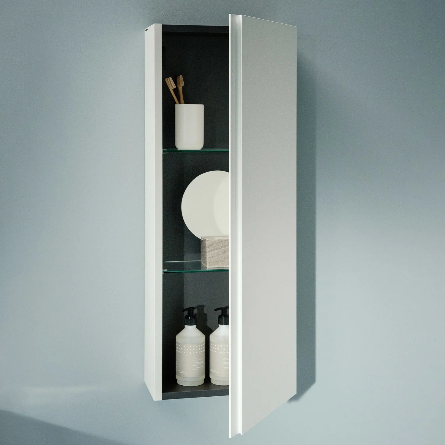 LAUFEN LANI Halbhochschrank 90 cm mit 1 Tür, Anschlag rechts Bild 2