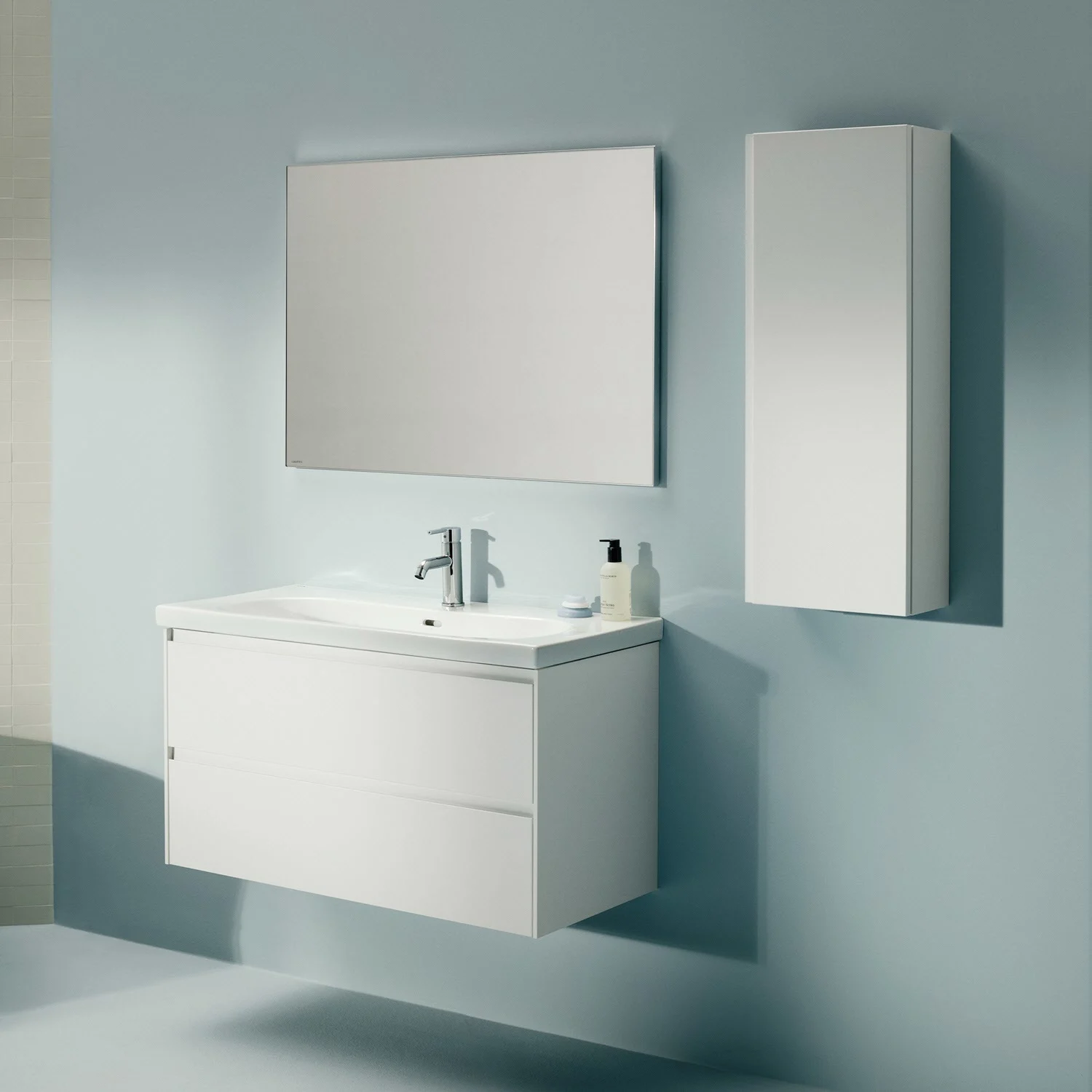 LAUFEN LANI Halbhochschrank 90 cm mit 1 Tür, Anschlag rechts Bild 4