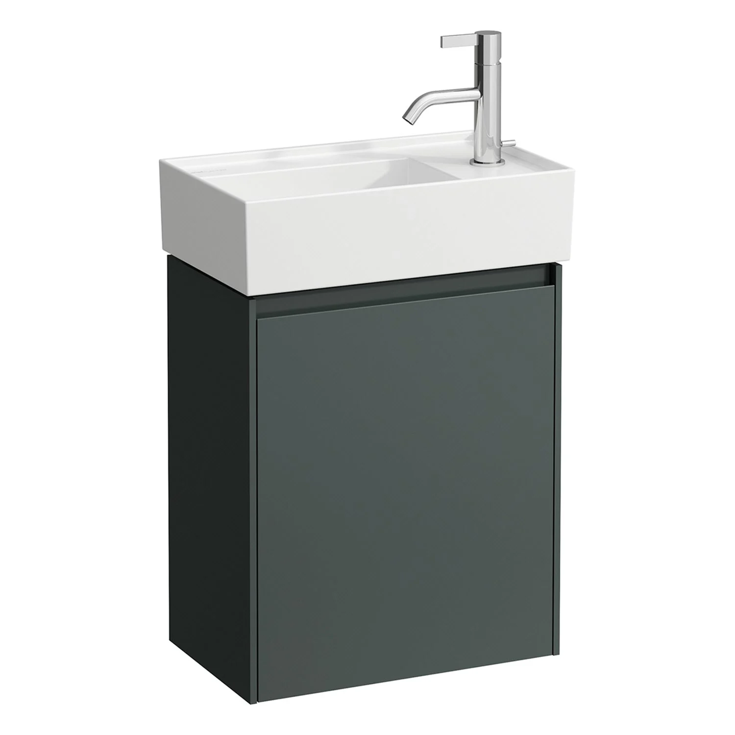 LAUFEN LANI für Kartell • LAUFEN Waschtischunterschrank 45 x 27 cm mit 1 Tür, Anschlag rechts