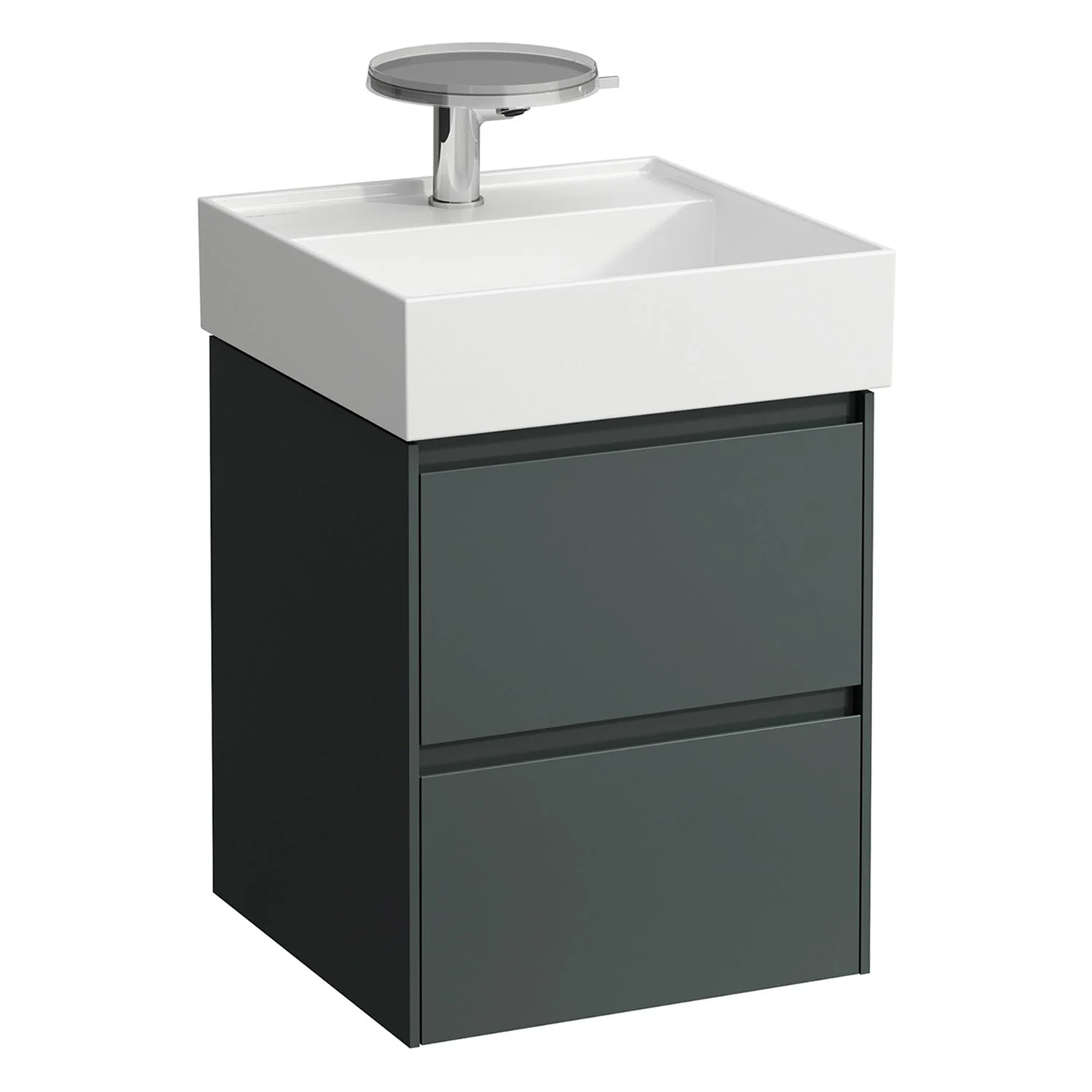 LAUFEN LANI für Kartell • LAUFEN Waschtischunterschrank 43,5 x 45 cm mit 2 Auszügen