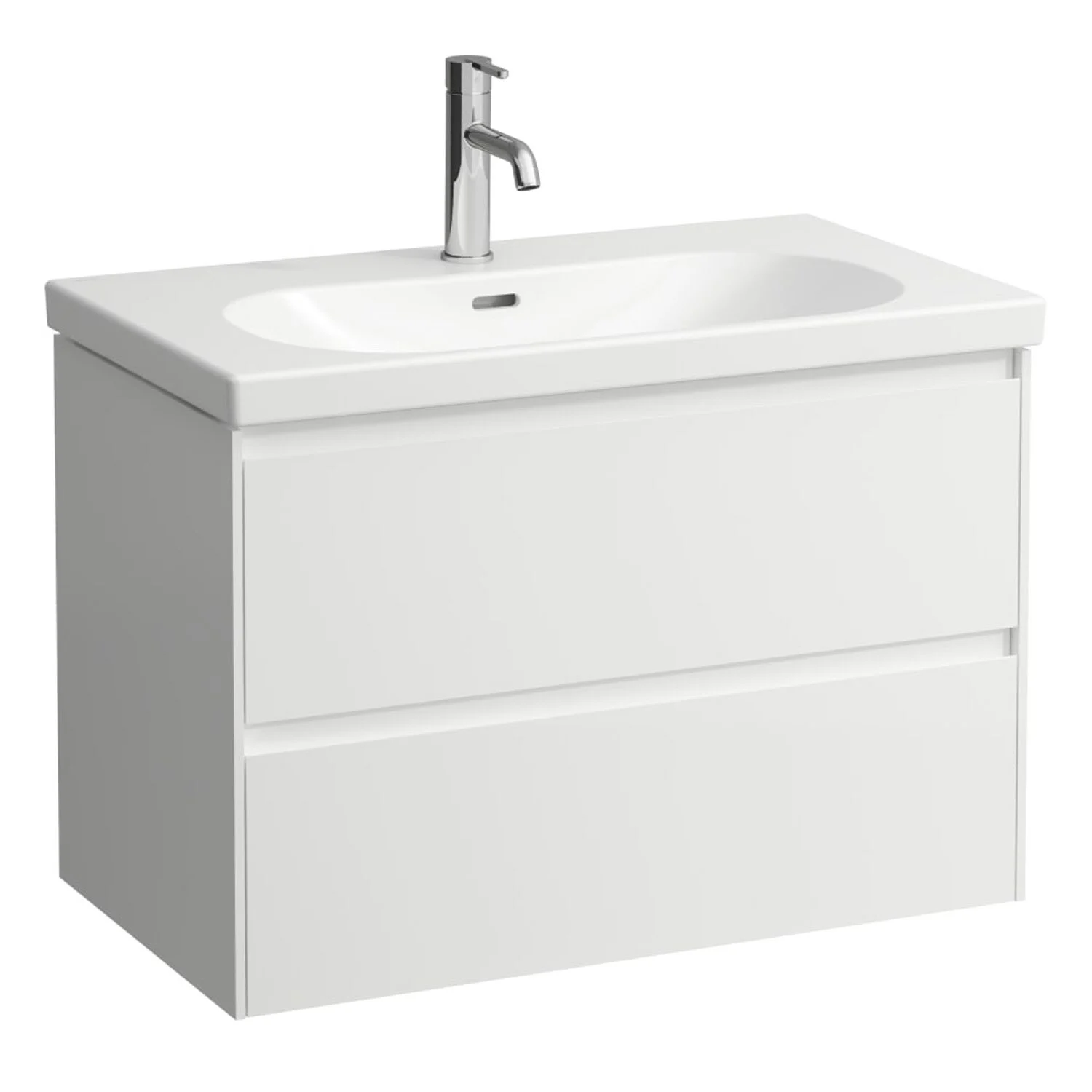 LAUFEN LANI Waschtischunterschrank 80 cm mit 2 Auszügen