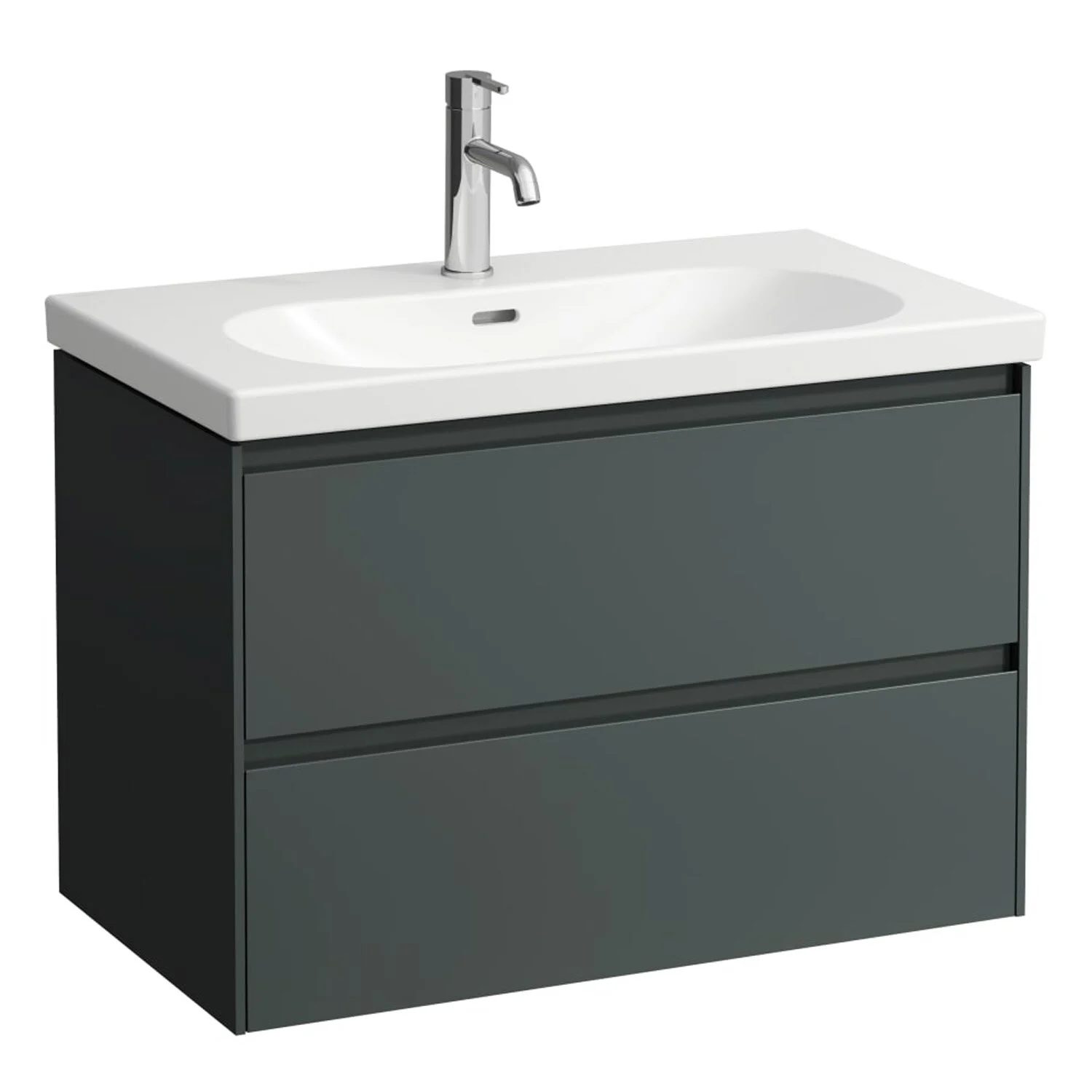 LAUFEN LANI Waschtischunterschrank 80 cm mit 2 Auszügen