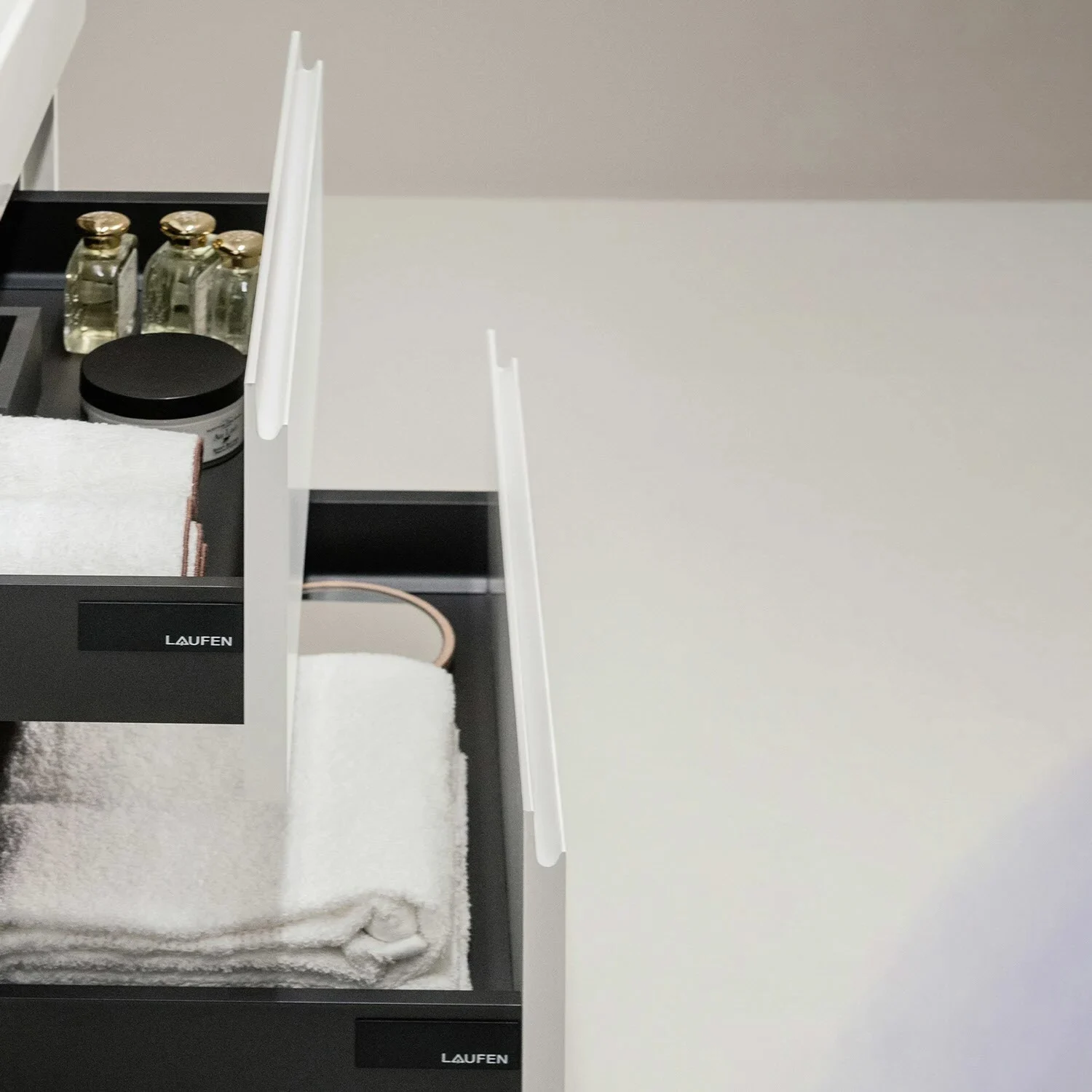 LAUFEN LANI Waschtischunterschrank 100 cm mit 2 Auszügen Bild 4