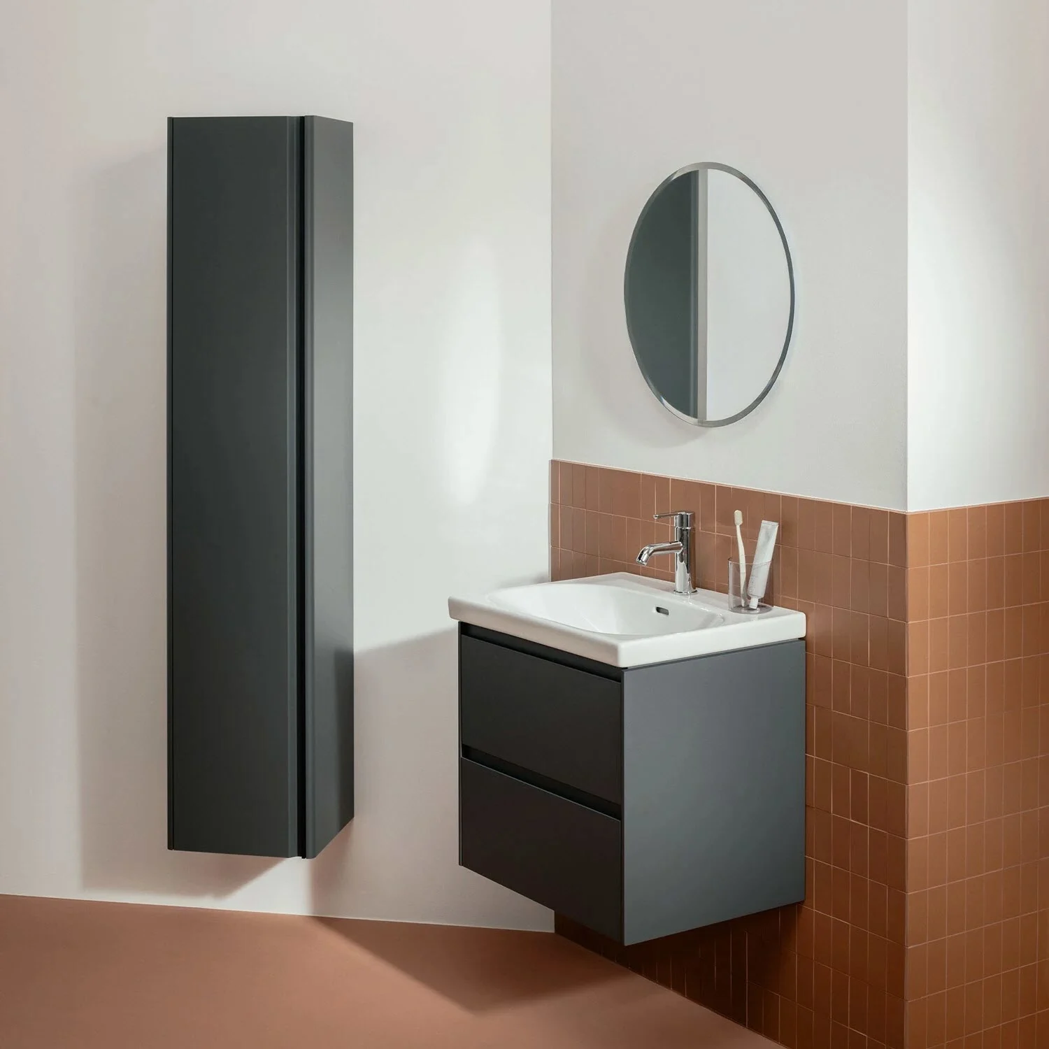 LAUFEN LANI Waschtischunterschrank 60 cm mit 2 Auszügen Bild 6