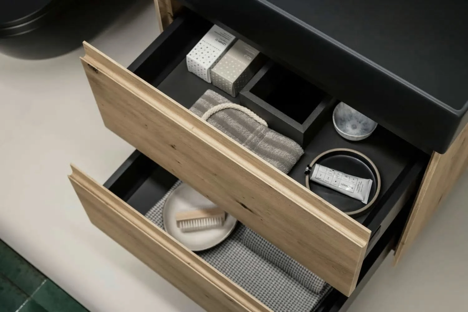 LAUFEN LANI Waschtischunterschrank 80 cm mit 2 Auszügen Bild 4