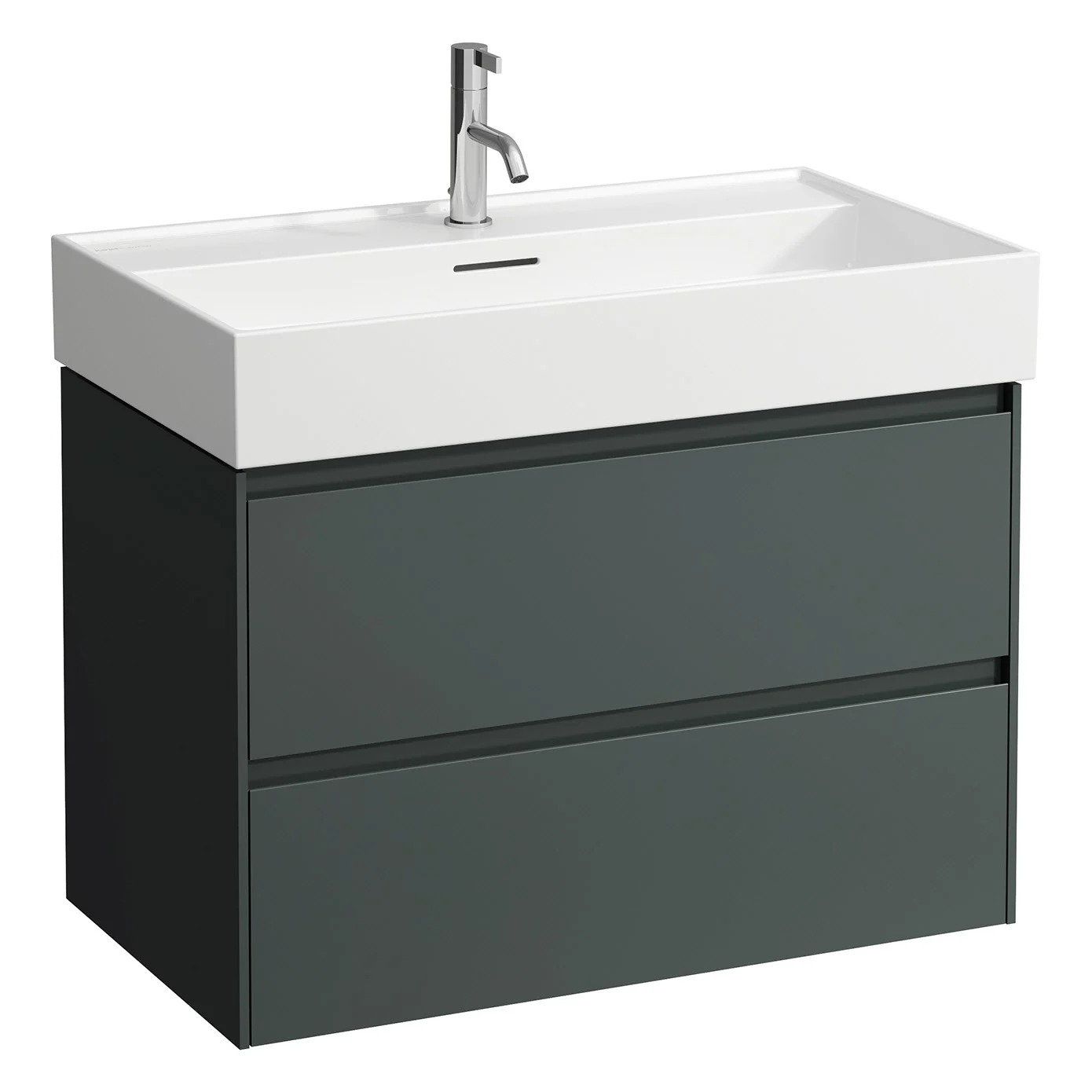 LAUFEN LANI Waschtischunterschrank 80 cm mit 2 Auszügen Bild 7