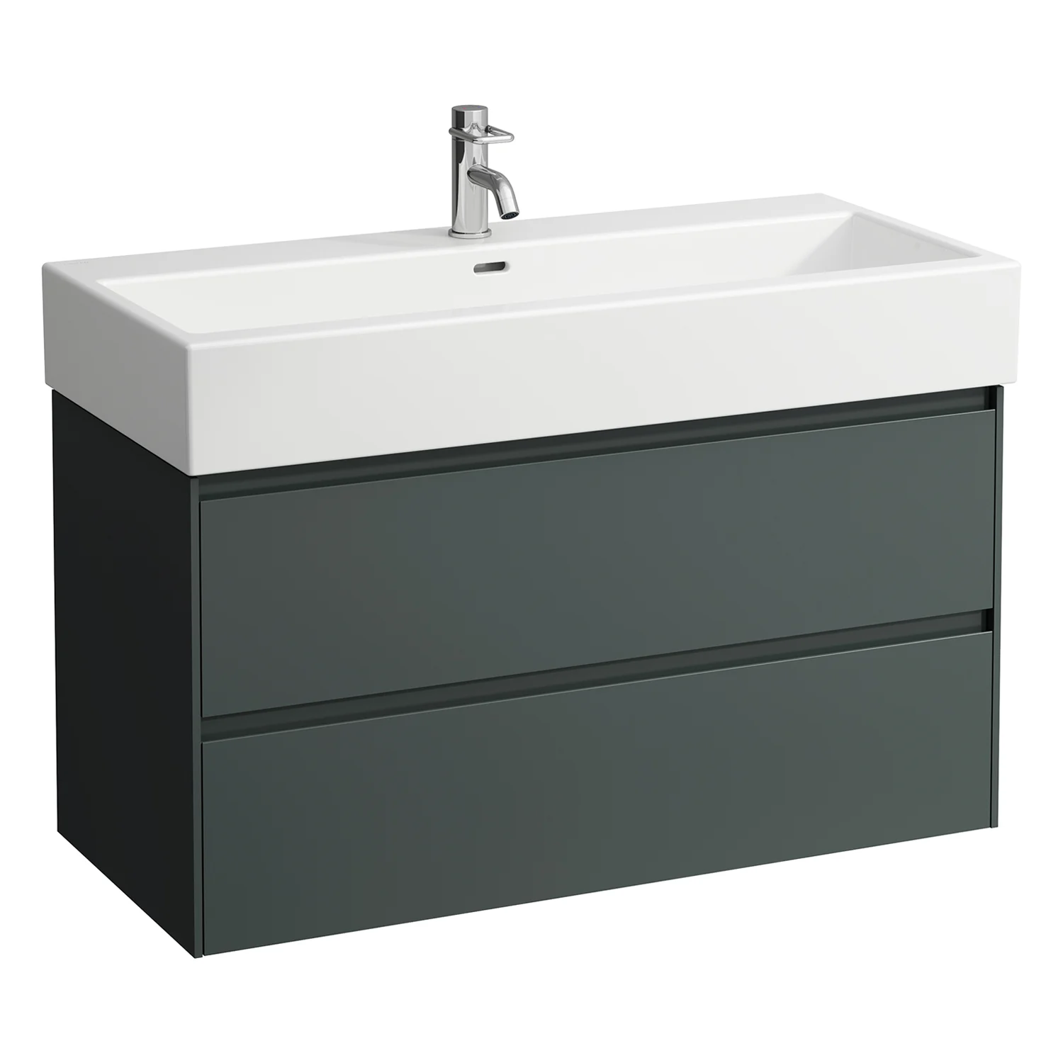 LAUFEN LANI Waschtischunterschrank 55 cm mit 2 Auszügen Bild 8