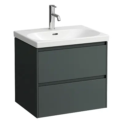 LAUFEN LANI Waschtischunterschrank 60 cm mit 2 Auszügen Bild 7