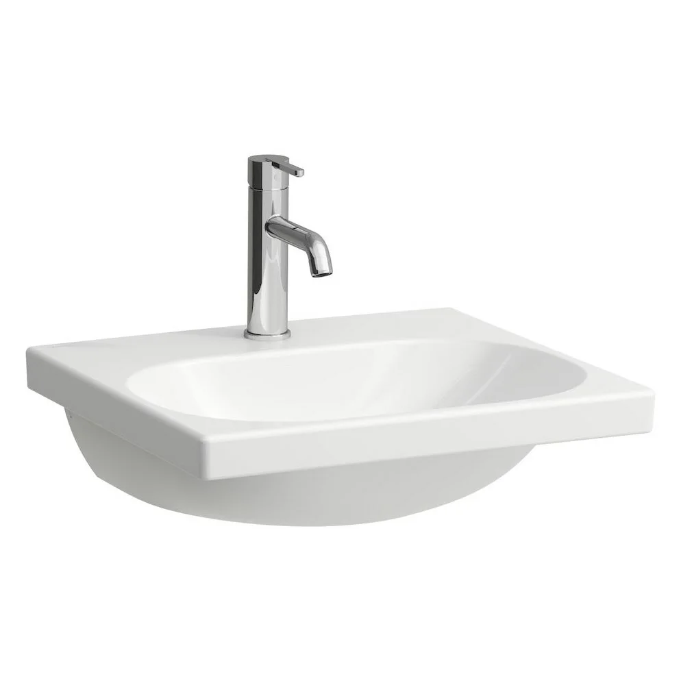 LAUFEN LUA Waschtisch 50 x 46 cm mit Hahnloch, ohne Überlauf