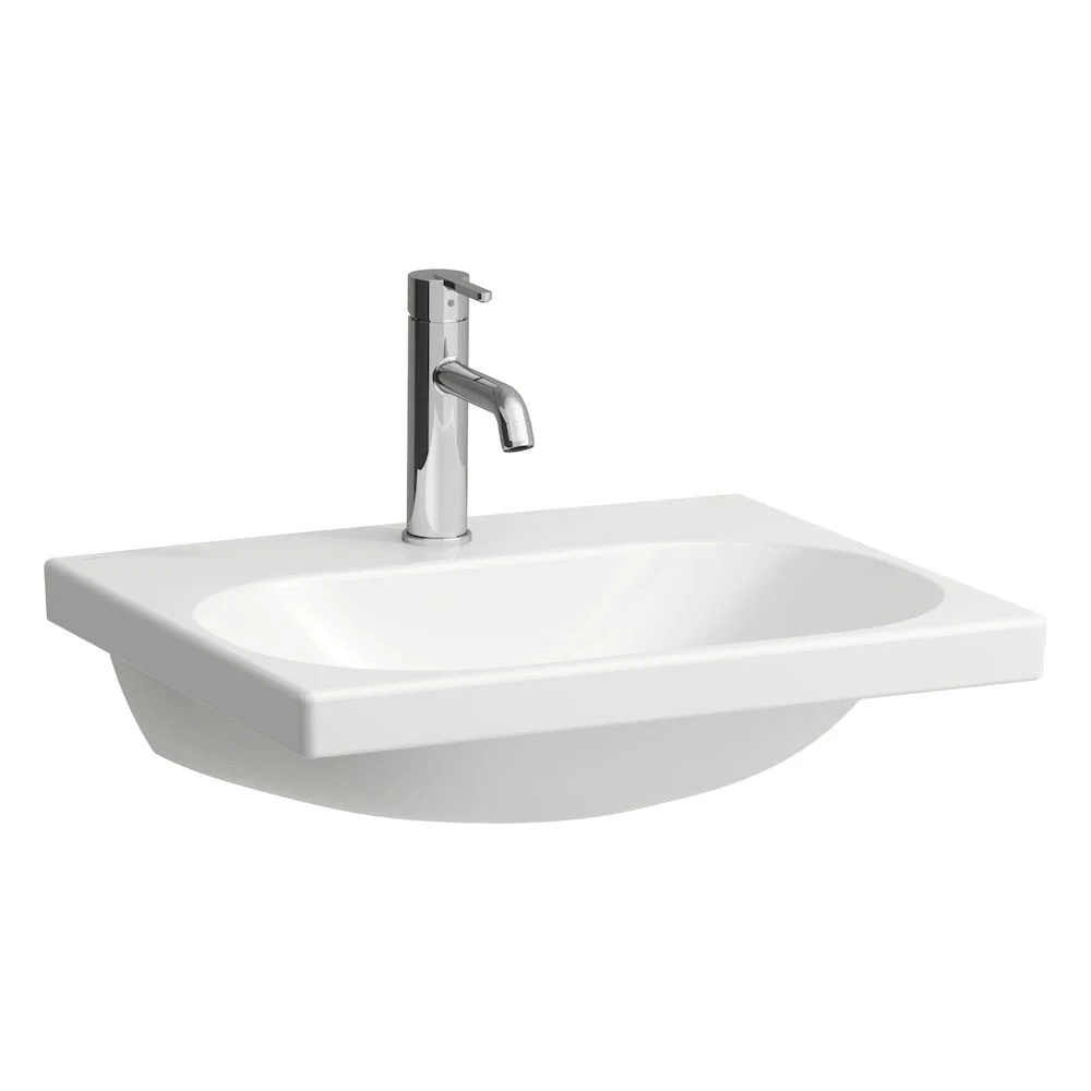 LAUFEN LUA Waschtisch 55 x 46 cm mit Hahnloch, ohne Überlauf