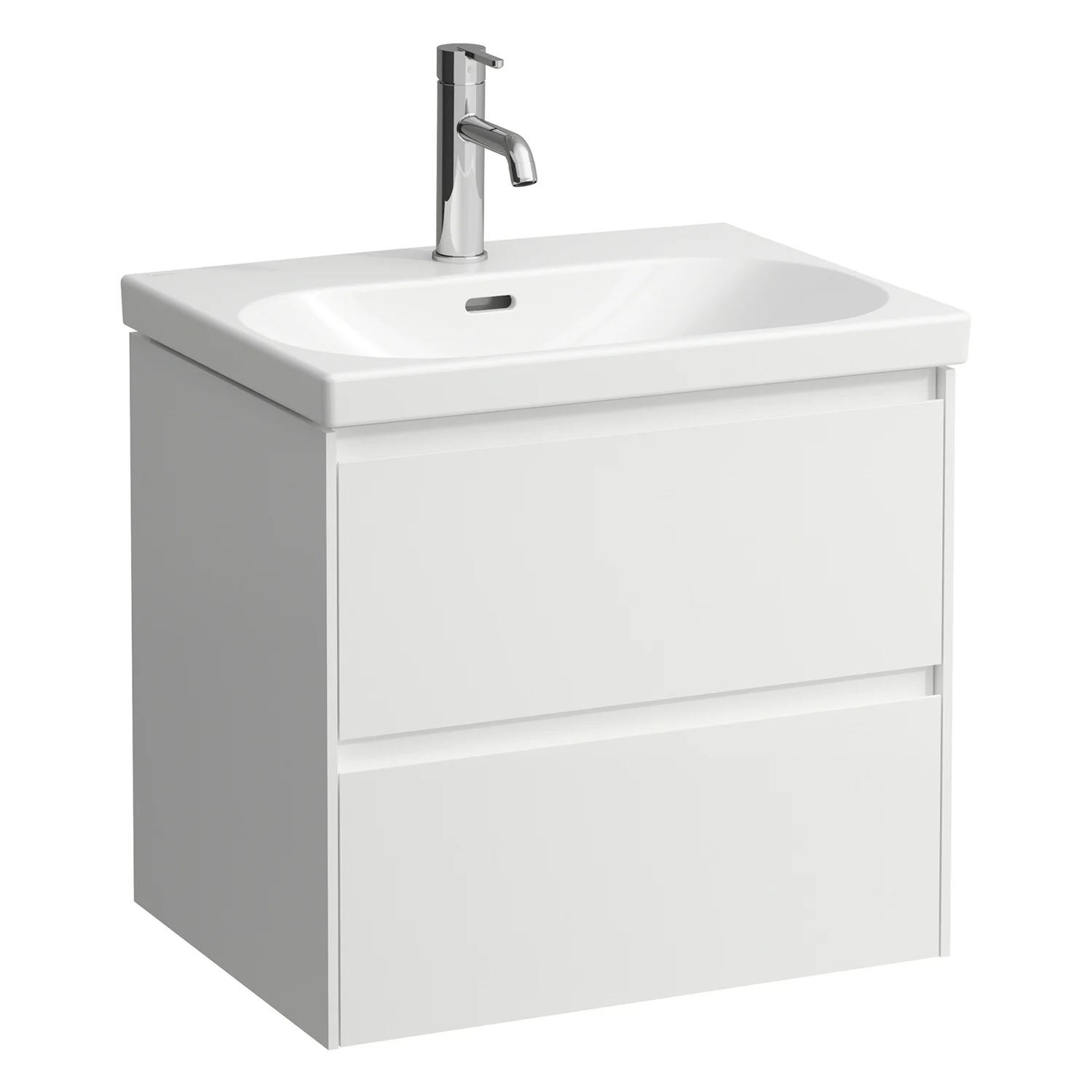 LAUFEN LUA Waschtisch 60 x 46 cm mit Hahnloch, mit Überlauf Bild 4