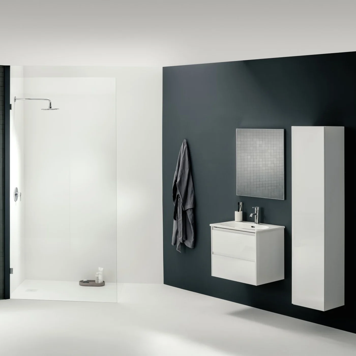 LAUFEN LUA Waschtisch 80 x 46 cm mit Hahnloch, mit Überlauf Bild 3