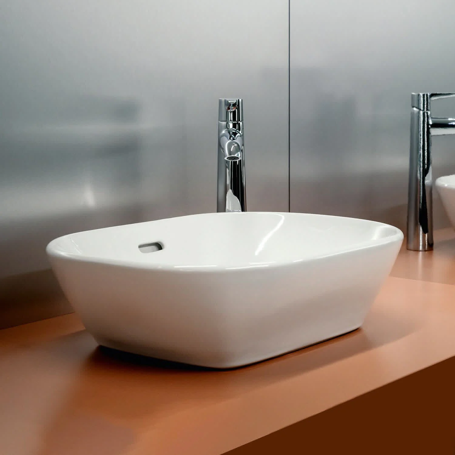 LAUFEN LUA Aufsatzwaschtisch oval 50 x 35,5 cm, mit Überlauf Bild 3
