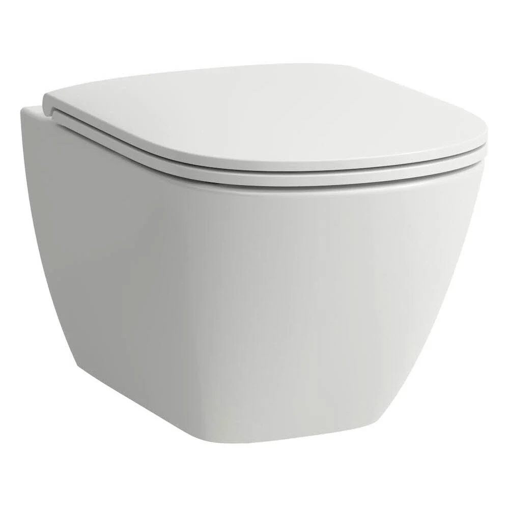 LAUFEN LUA Wand Tiefspül-WC spülrandlos, verdeckte Befestigung