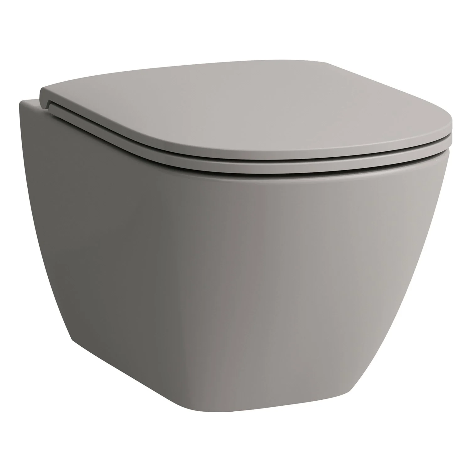 LAUFEN LUA Wand Tiefspül-WC spülrandlos, verdeckte Befestigung