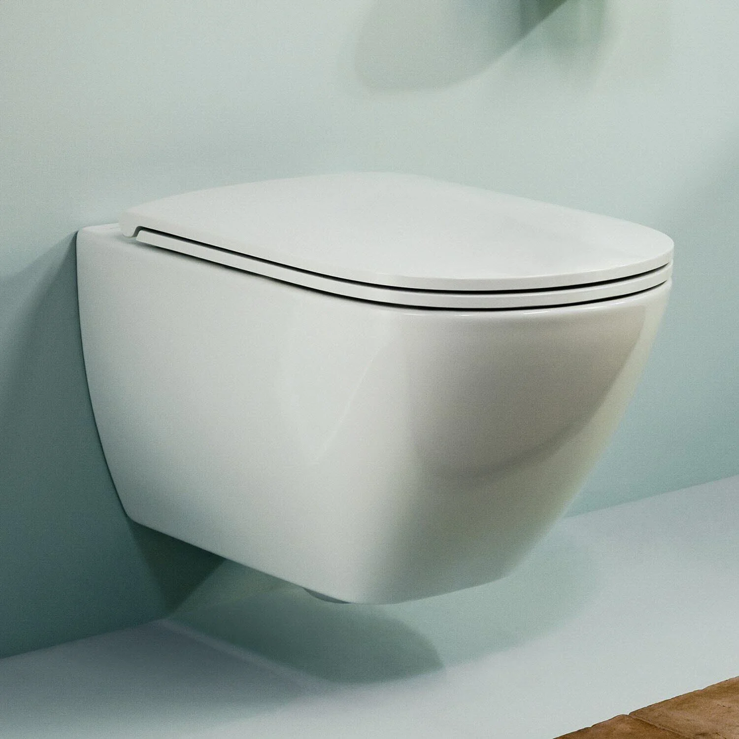 LAUFEN LUA Wand Tiefspül-WC spülrandlos, verdeckte Befestigung Bild 2