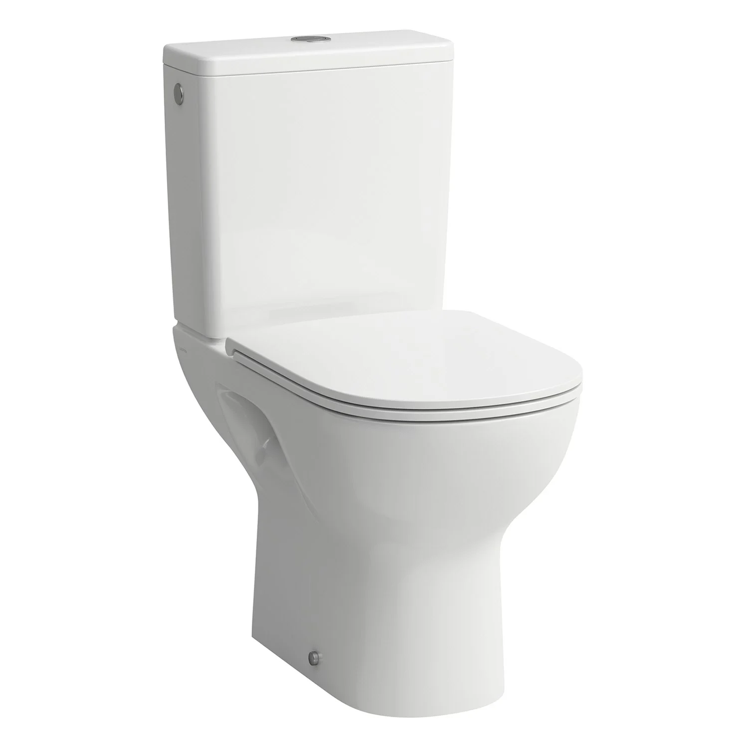 LAUFEN LUA Stand-WC für Kombination, spülrandlos, Abgang waagerecht Bild 2