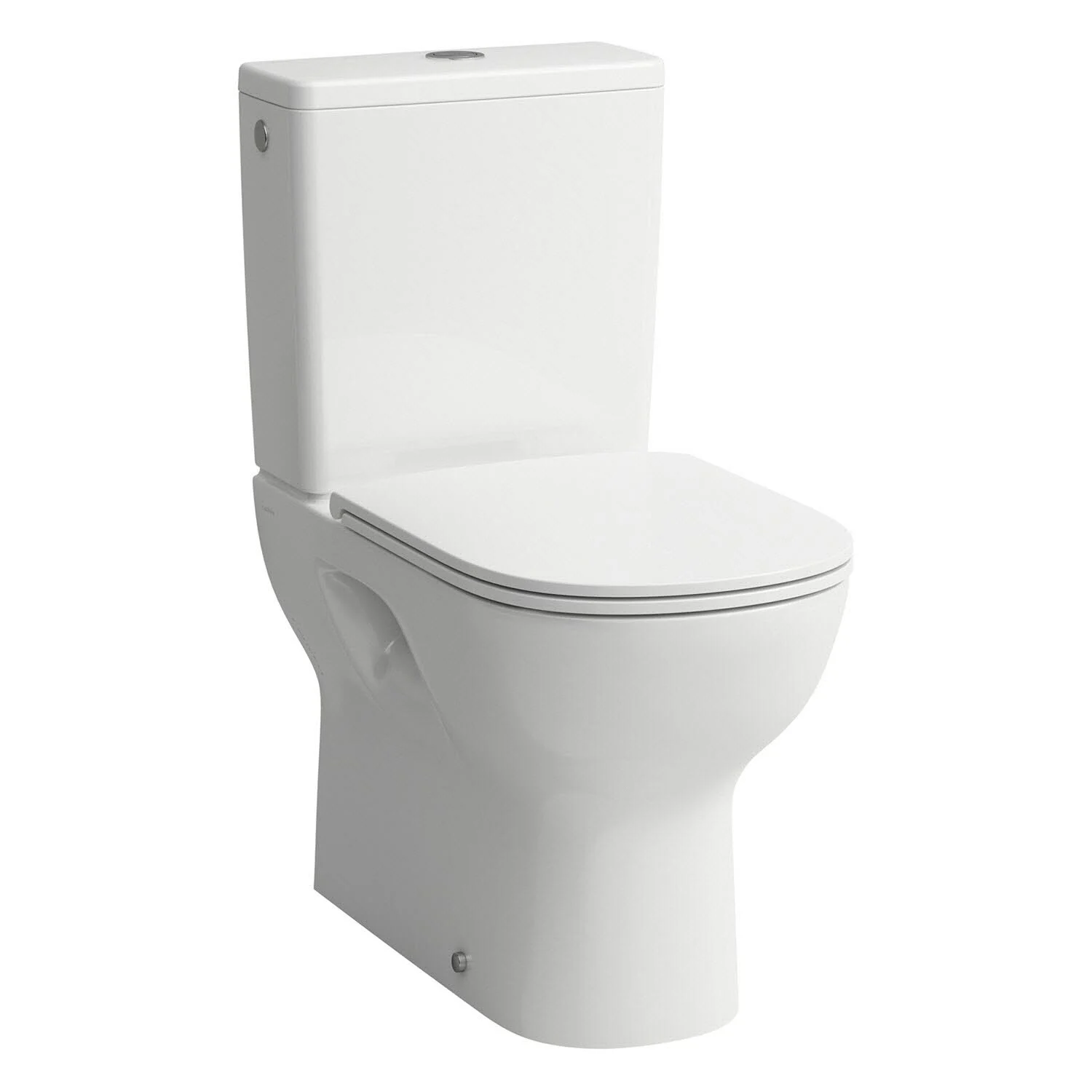 LAUFEN LUA Stand Tiefspül-WC für Kombination, spülrandlos, Vario Abgang