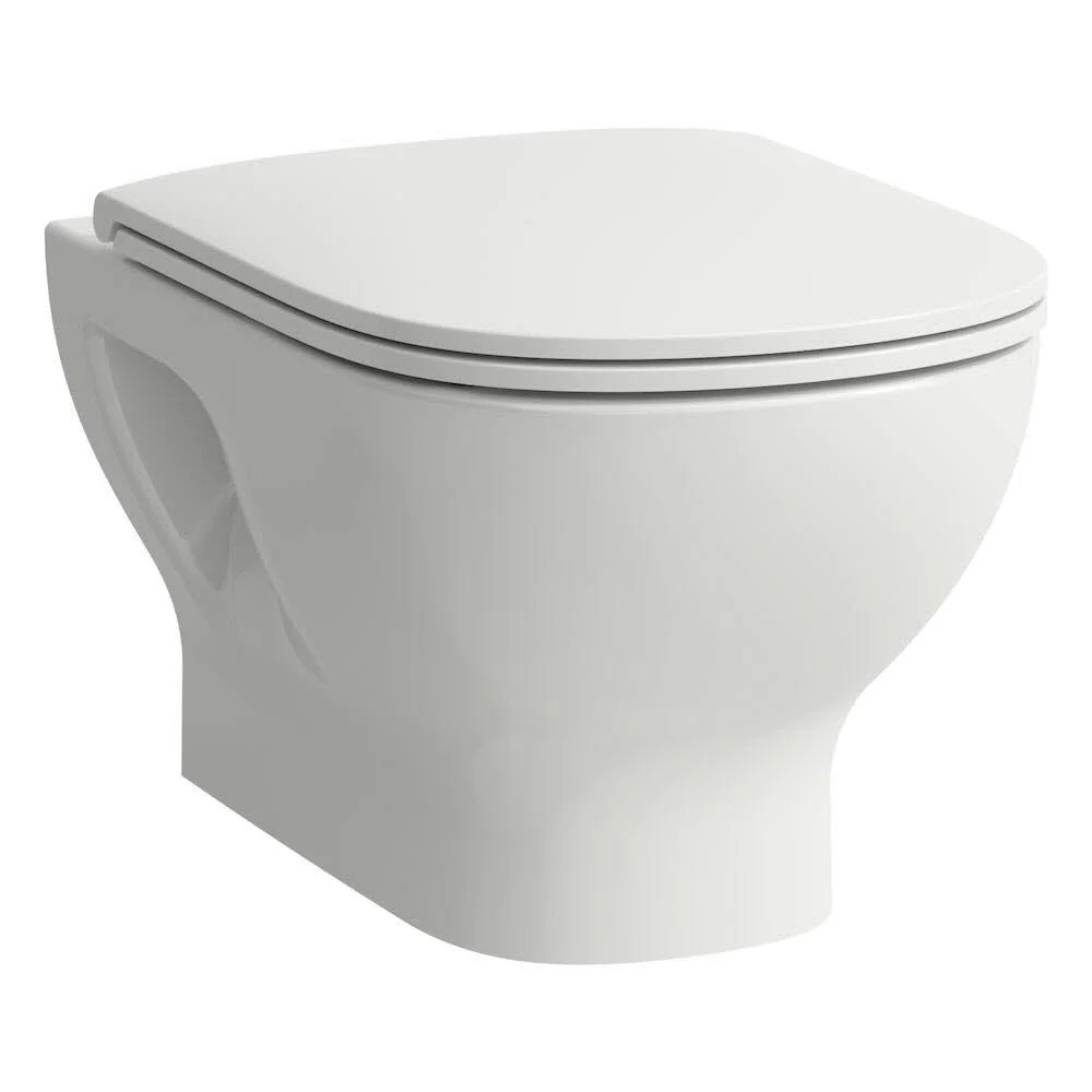 LAUFEN LUA Wand Tiefspül-WC spülrandlos, offene Befestigung