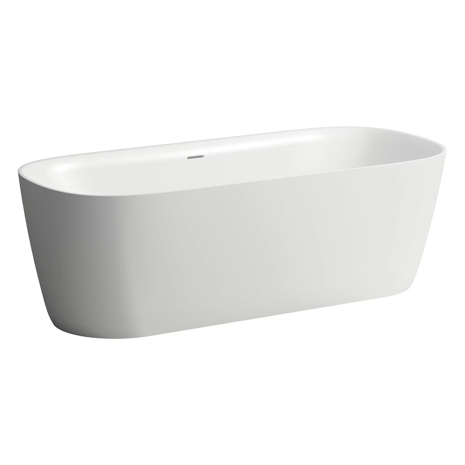 LAUFEN MEDA Freistehende Oval-Badewanne 180 x 80 cm Bild 2