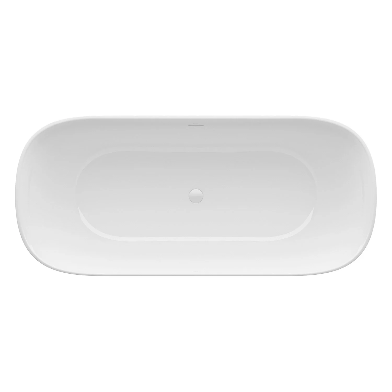 LAUFEN MEDA Freistehende Oval-Badewanne 180 x 80 cm Bild 9