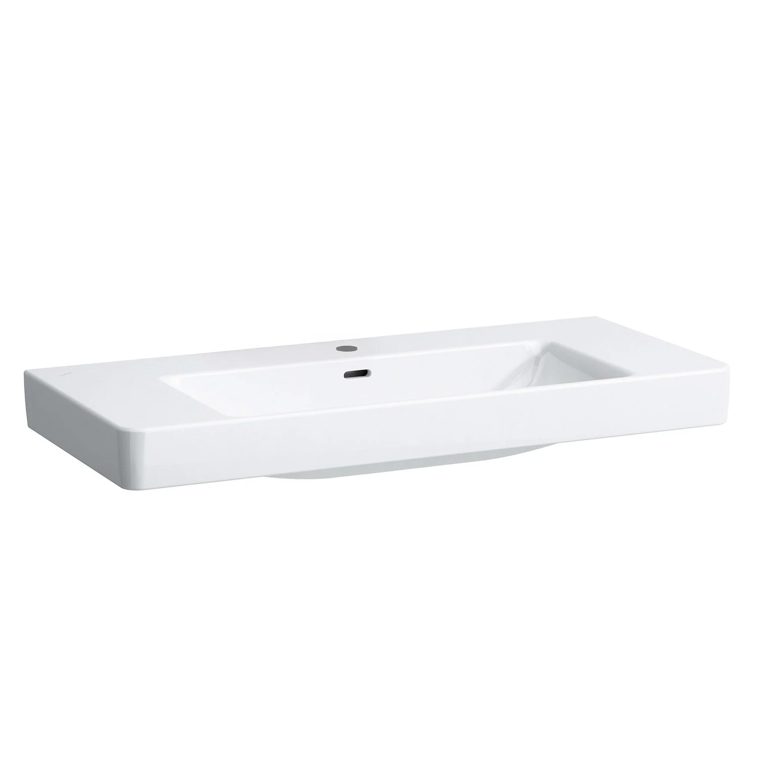 LAUFEN PRO S Waschtisch 105 cm, mit 1 Hahnloch, mit Überlauf
