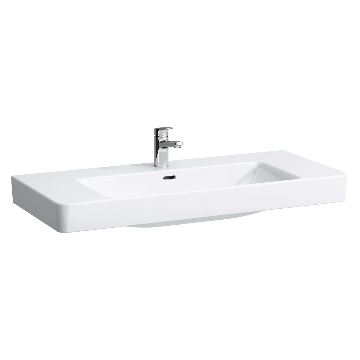 LAUFEN PRO S Waschtisch 105 cm, mit 1 Hahnloch, mit Überlauf Bild 2