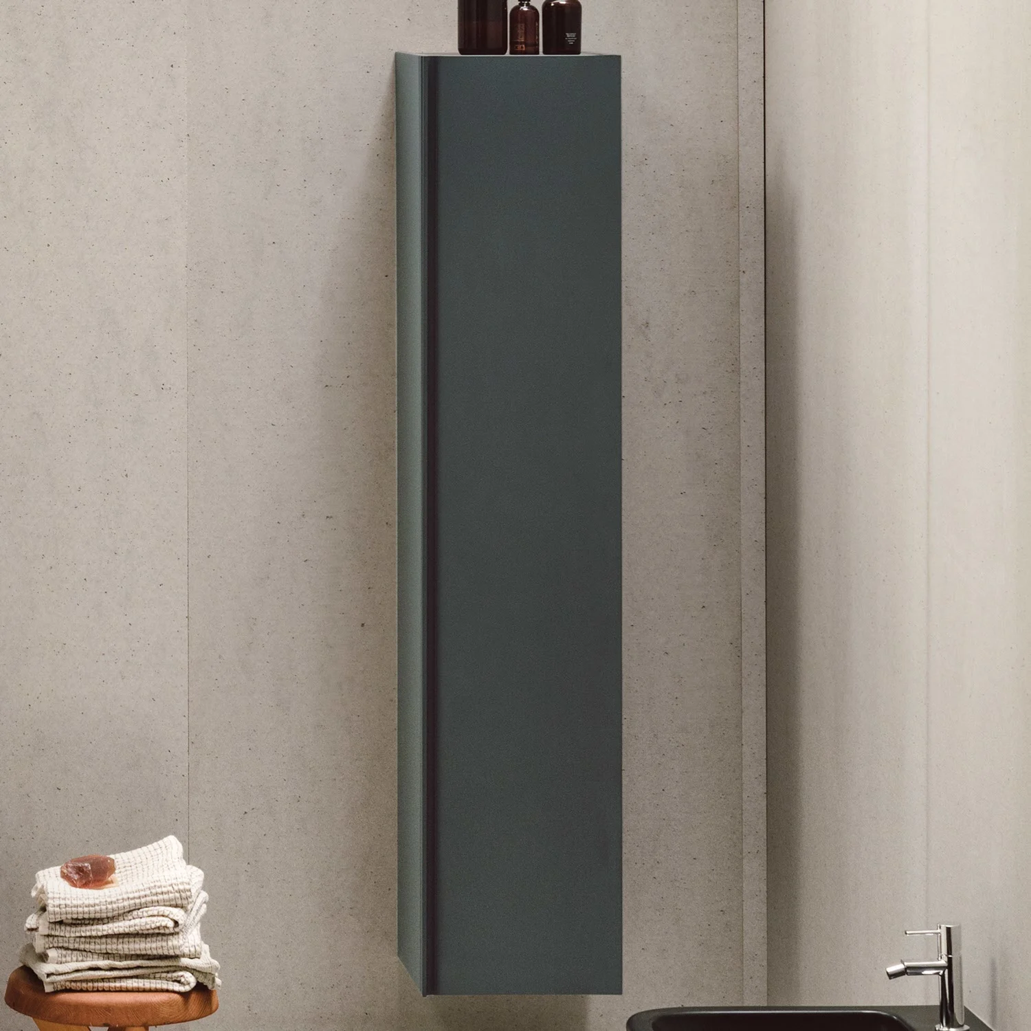 LAUFEN MEDA Hochschrank 1 Tür, Anschlag rechts