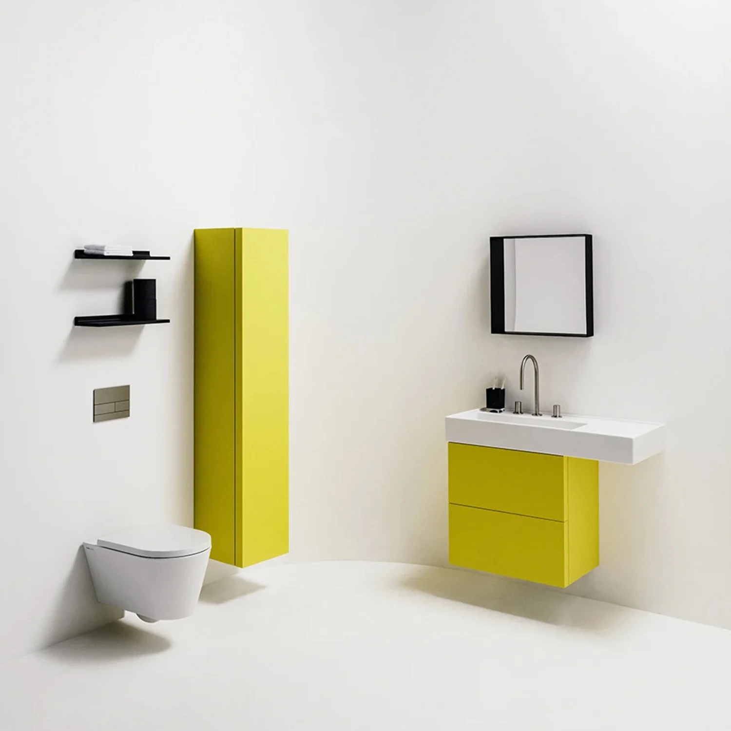 LAUFEN Kartell Spülrandloses Wand-WC, Tiefspüler Bild 13