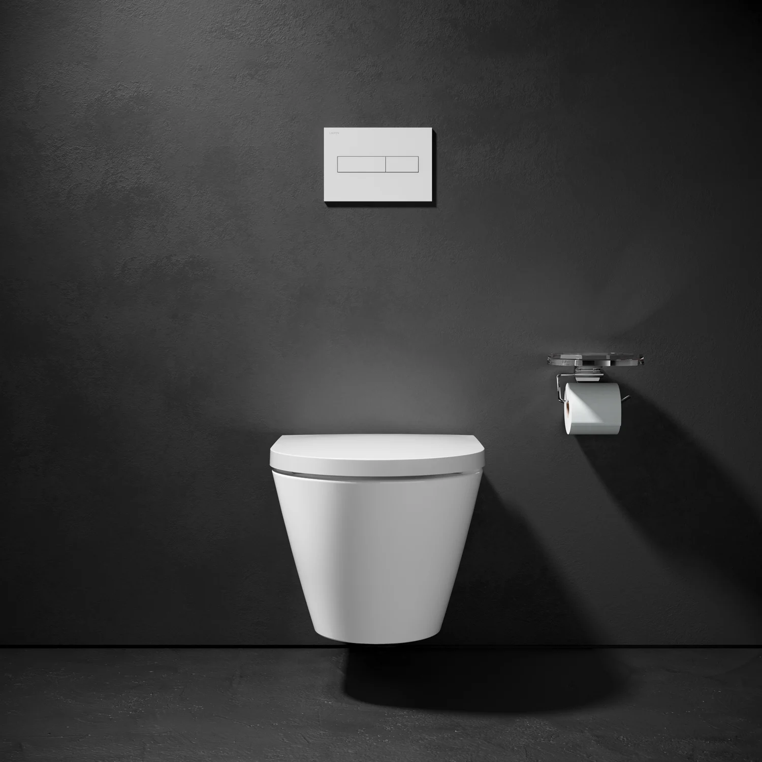 LAUFEN Kartell Spülrandloses Wand-WC, Tiefspüler Bild 10