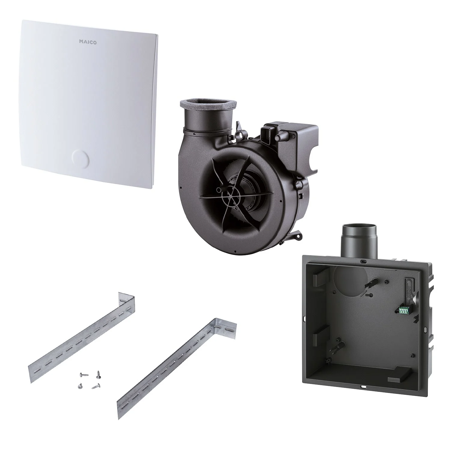 MAICO Entlüftungsset Bewegungsmelder-fensterloses Bad EB FB