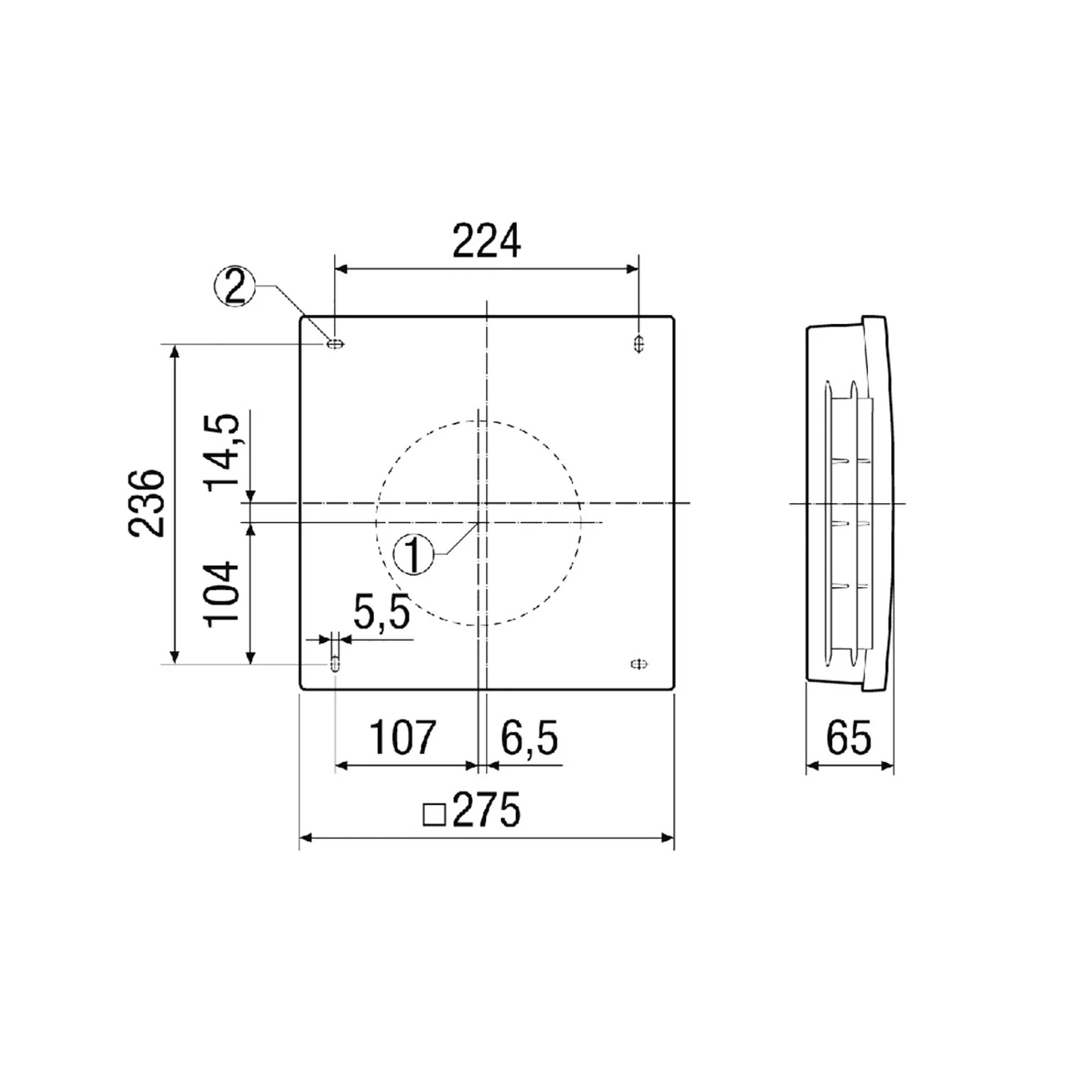 MAICO Außenabdeckung PPB 30 AK Bild 2