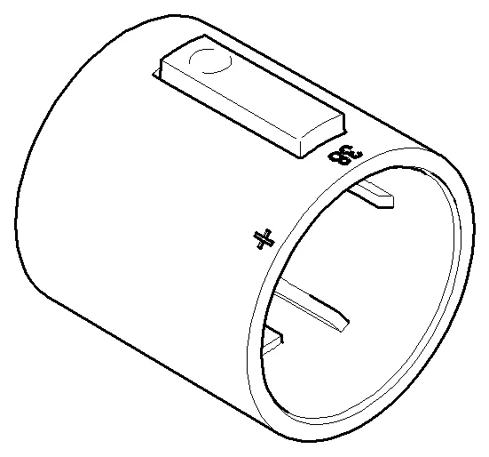 Dornbracht Griff Thermostat Ø 4,6 cm