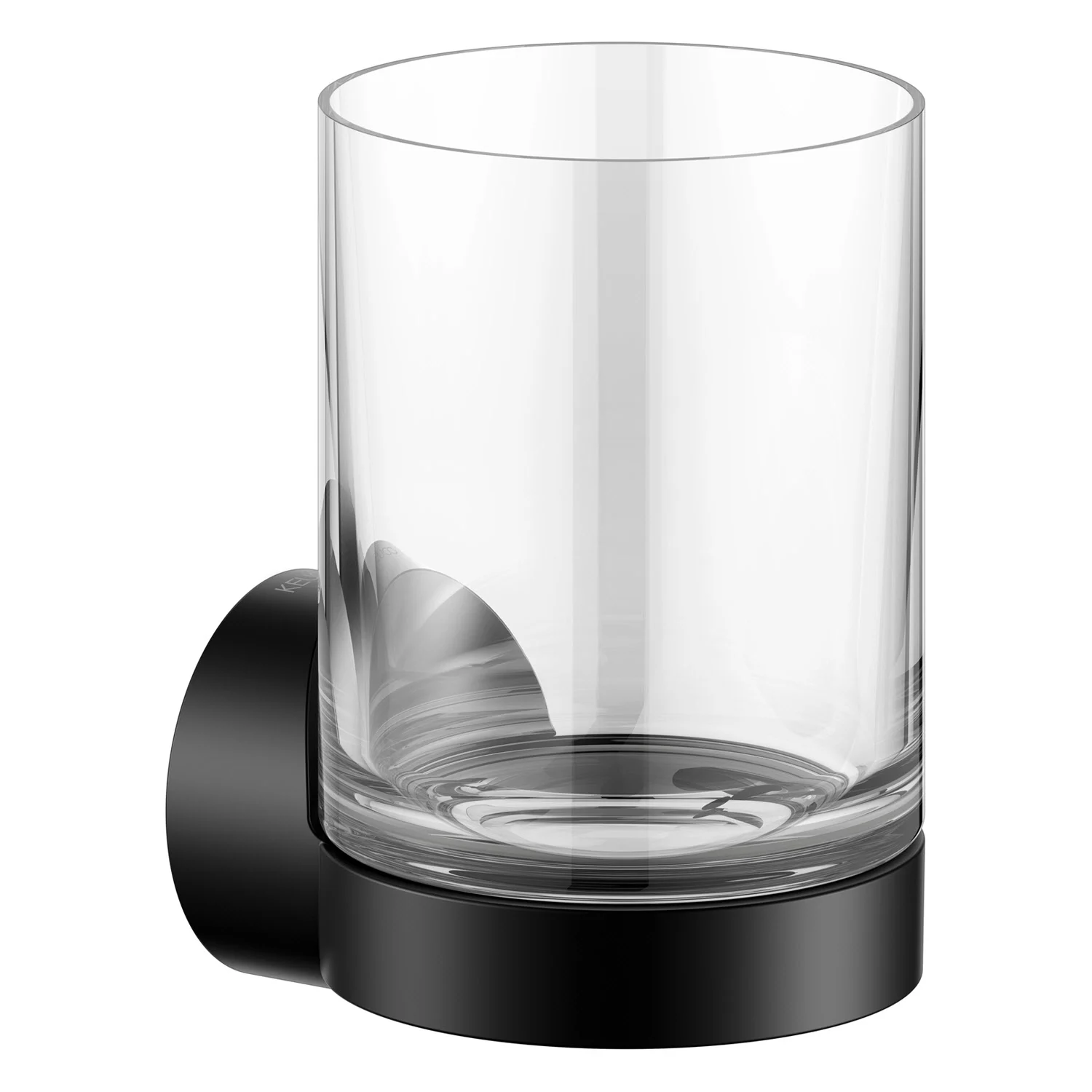 Keuco Reva Black Selection Glashalter mit Echtkristall-Glas Bild 4