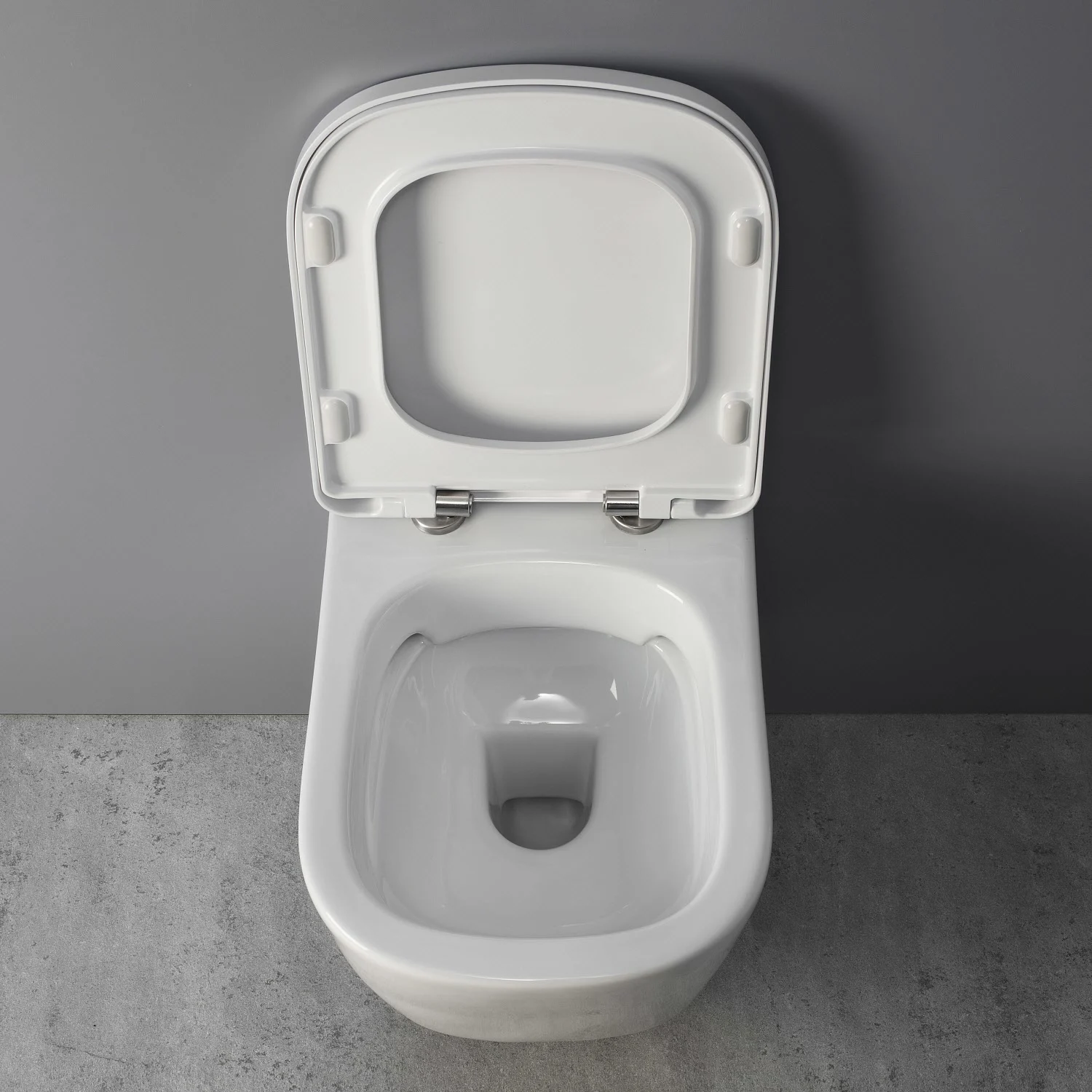 Kronenbach Cube Wand-WC kompakt, spülrandlos Komplettset Bild 3