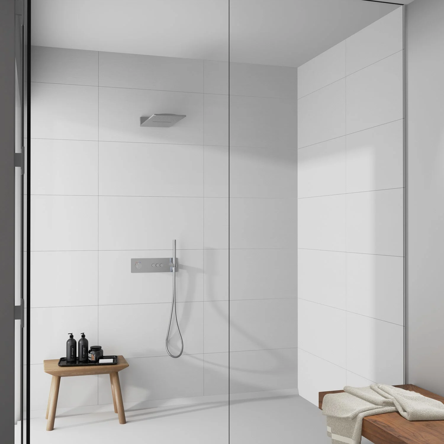 Steinberg Sensual Rain "Wall Rain" Regenpaneel mit Thermostat Bild 4