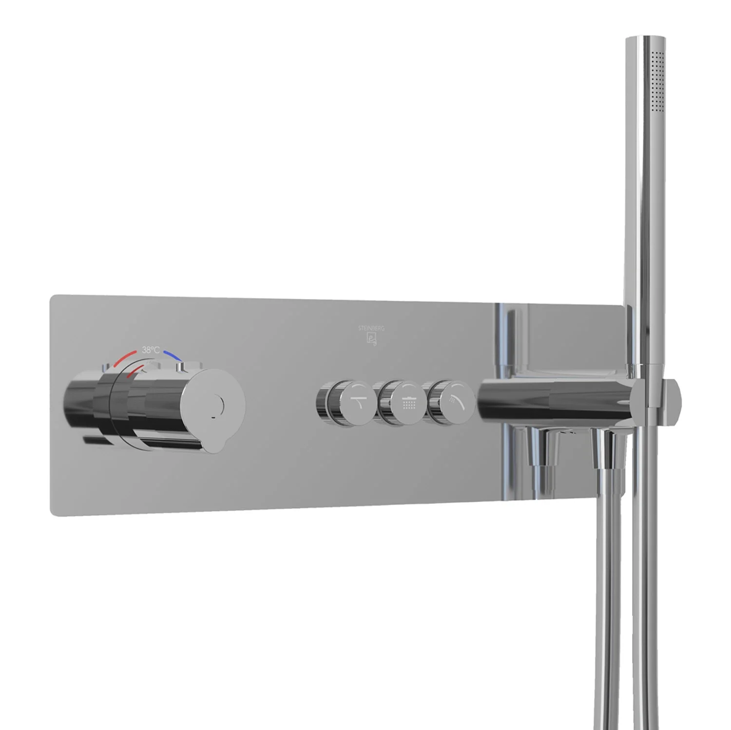 Steinberg Sensual Rain "Wall Rain" Regenpaneel mit Thermostat Bild 2