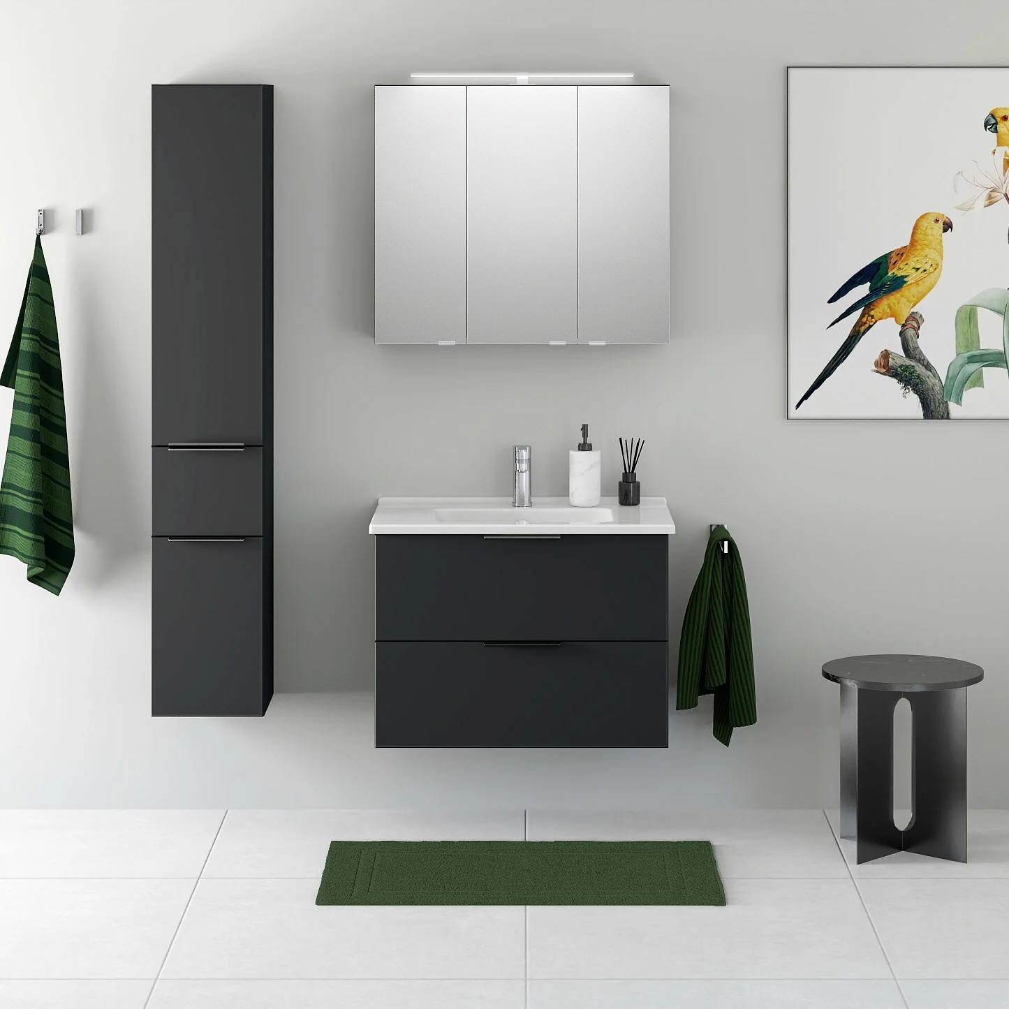 Steinkamp Living 2.0 Waschtisch mit Unterschrank 80 cm Bild 6