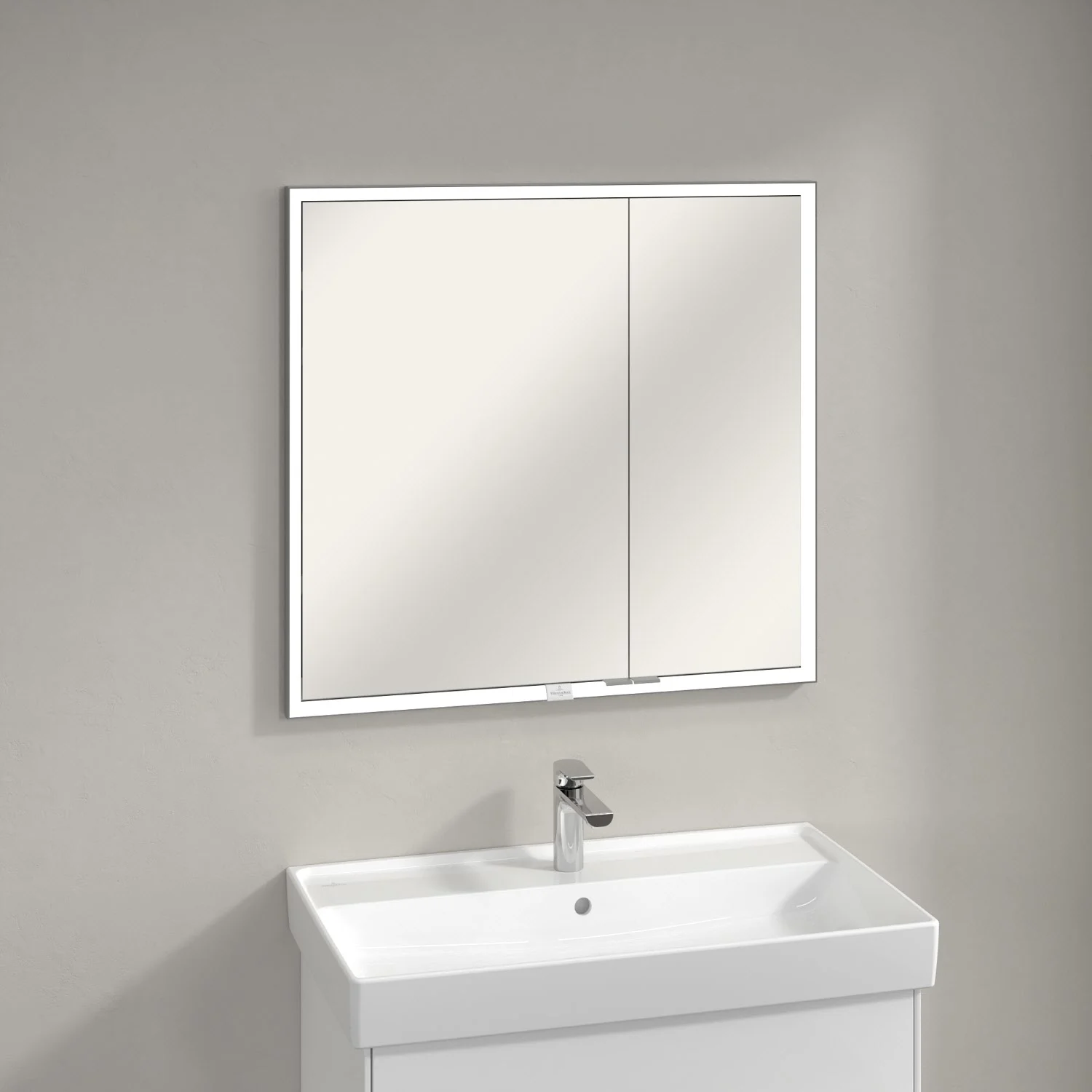 Villeroy & Boch My View Now Einbau-Spiegelschrank 80 cm, 2 Türen, mit Sensordimmer Bild 6
