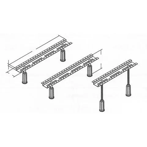 Mauersberger Eckwannenfußgestell Standard