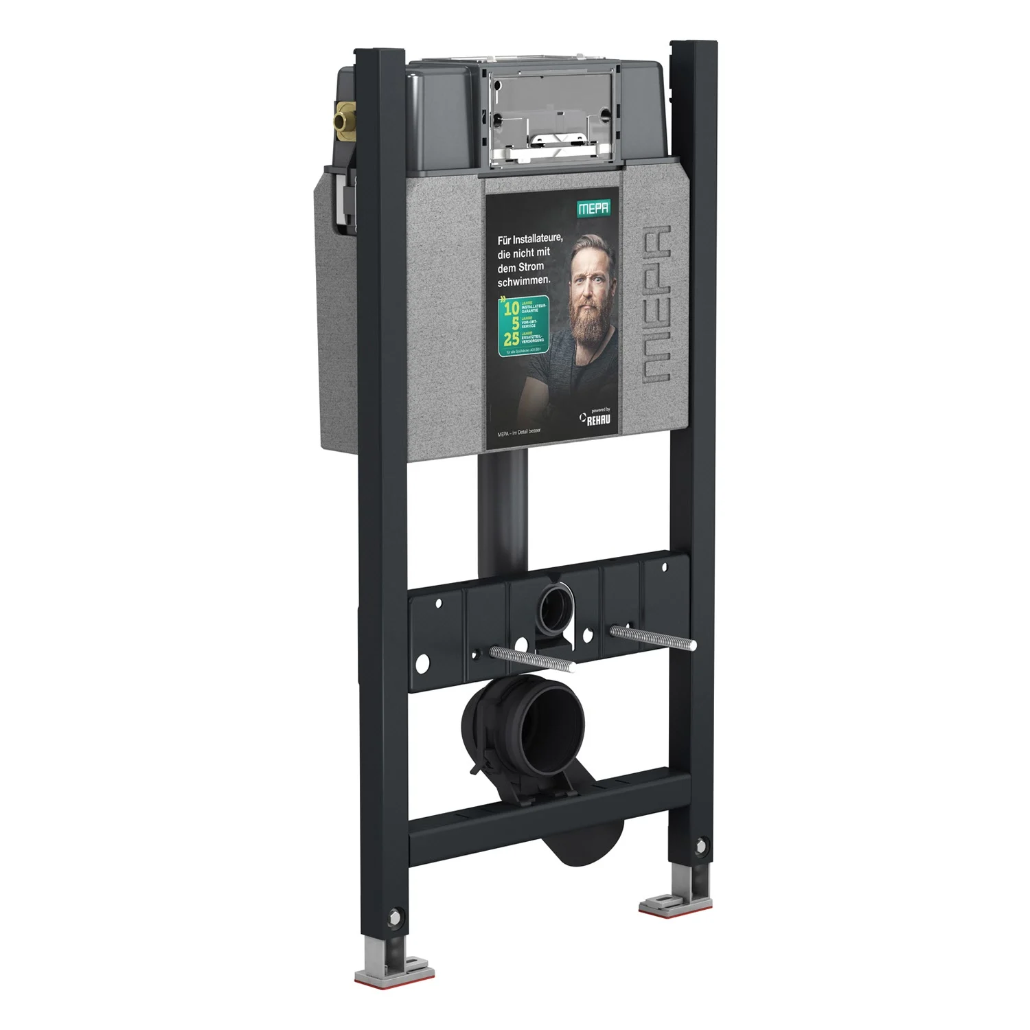 MEPA nextVIT Montageelement für wandhängendes WC Bauhöhe 100 cm