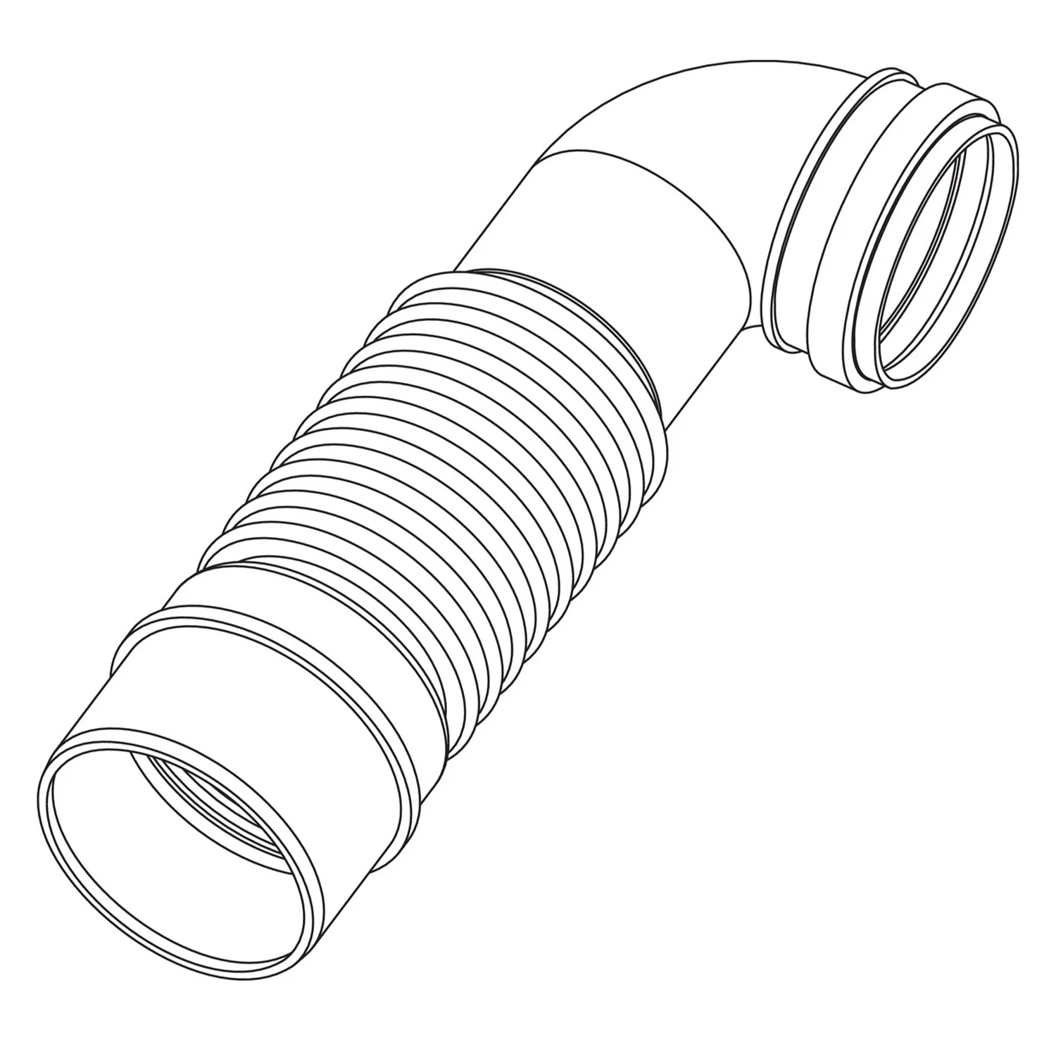 MEPA nextVIT WC-Bogen DN 90/90 PP Flex Bild 2