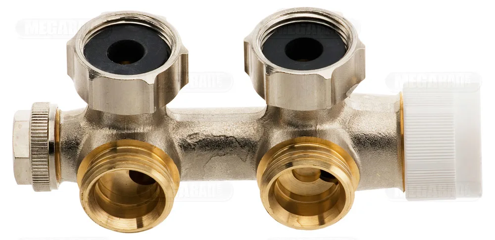 Oventrop Multiblock T Anschlussarmatur Eckform mit Voreinstellung Bild 2