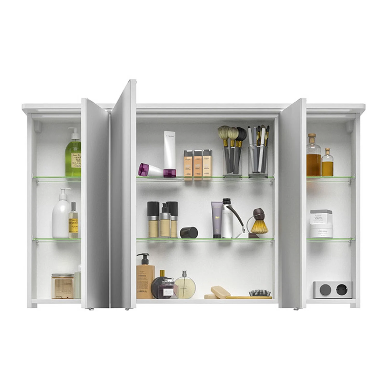 Pelipal Serie 4005 Spiegelschrank 120 cm mit LED-Beleuchtung im Kranz Bild 4