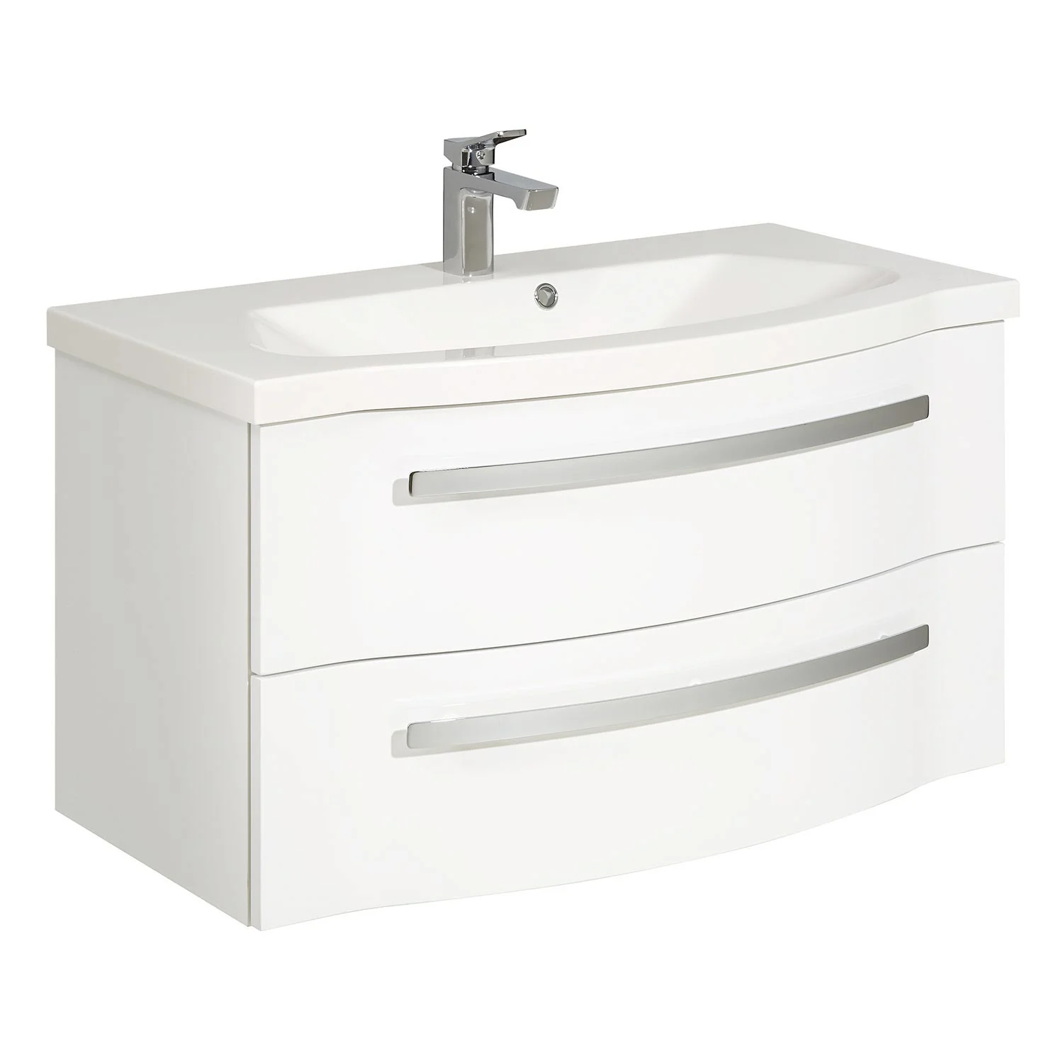 Pelipal Serie 4005 Waschtischunterschrank 90 cm, mit 2 Auszügen Bild 2